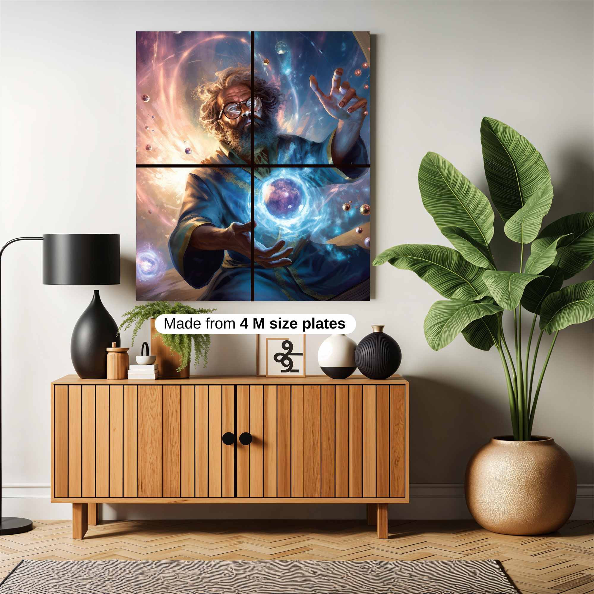 Wizard Whimsy Safe Wall Magnetic / M