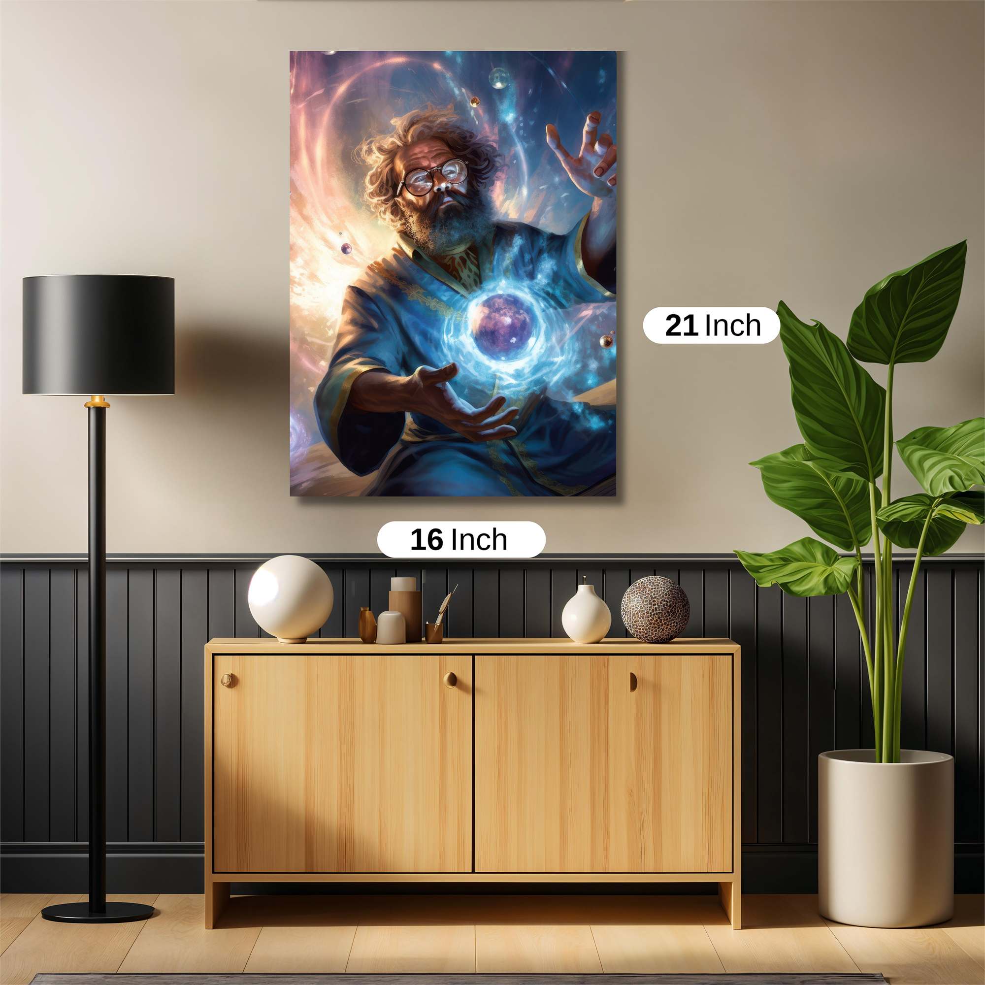 Wizard Whimsy Safe Wall Magnetic / M