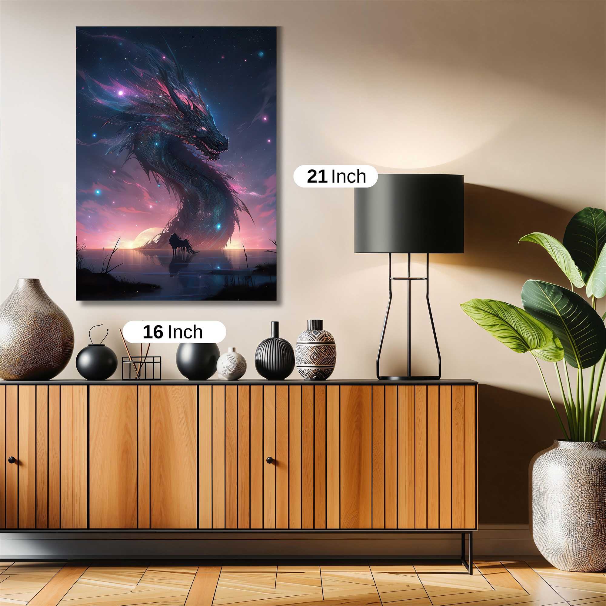 Galactic Serpent Safe Wall Magnetic / M