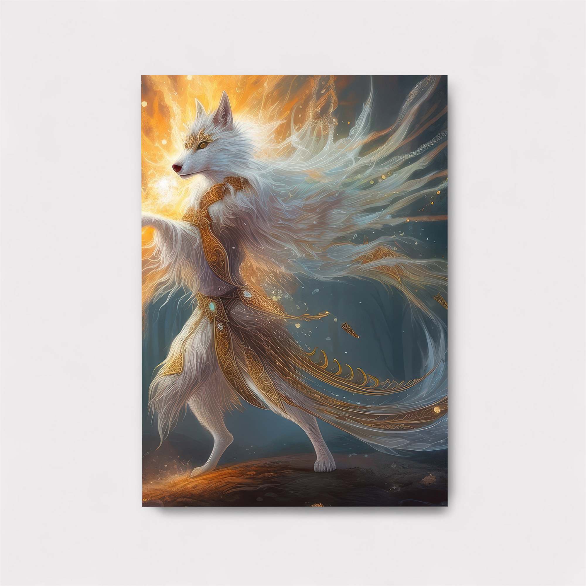 Luminous Wolf Safe Wall Magnetic / M