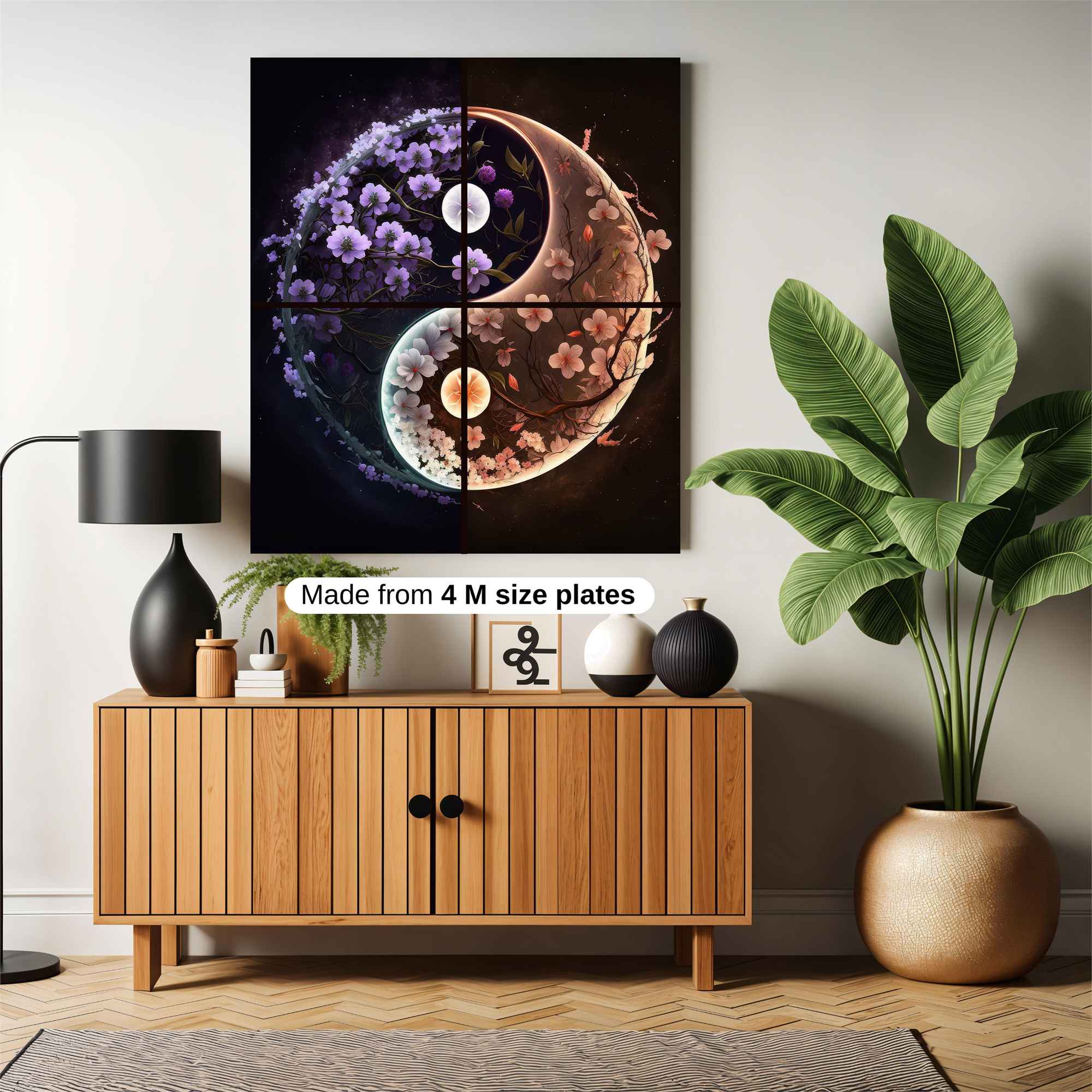 Yin-Yang Safe Wall Magnetic / M