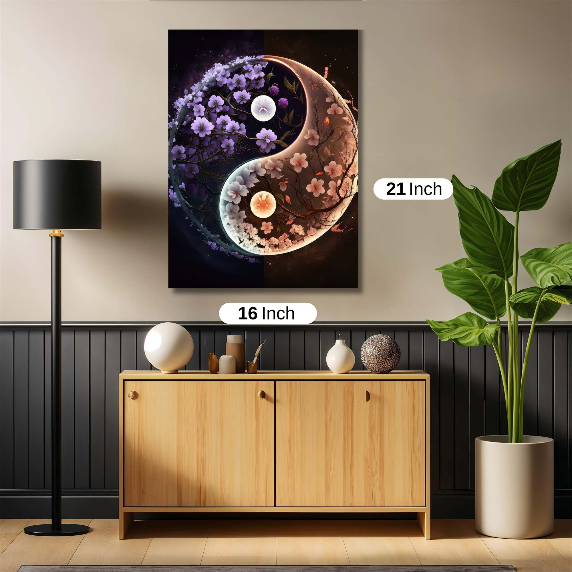 Yin-Yang Safe Wall Magnetic / M