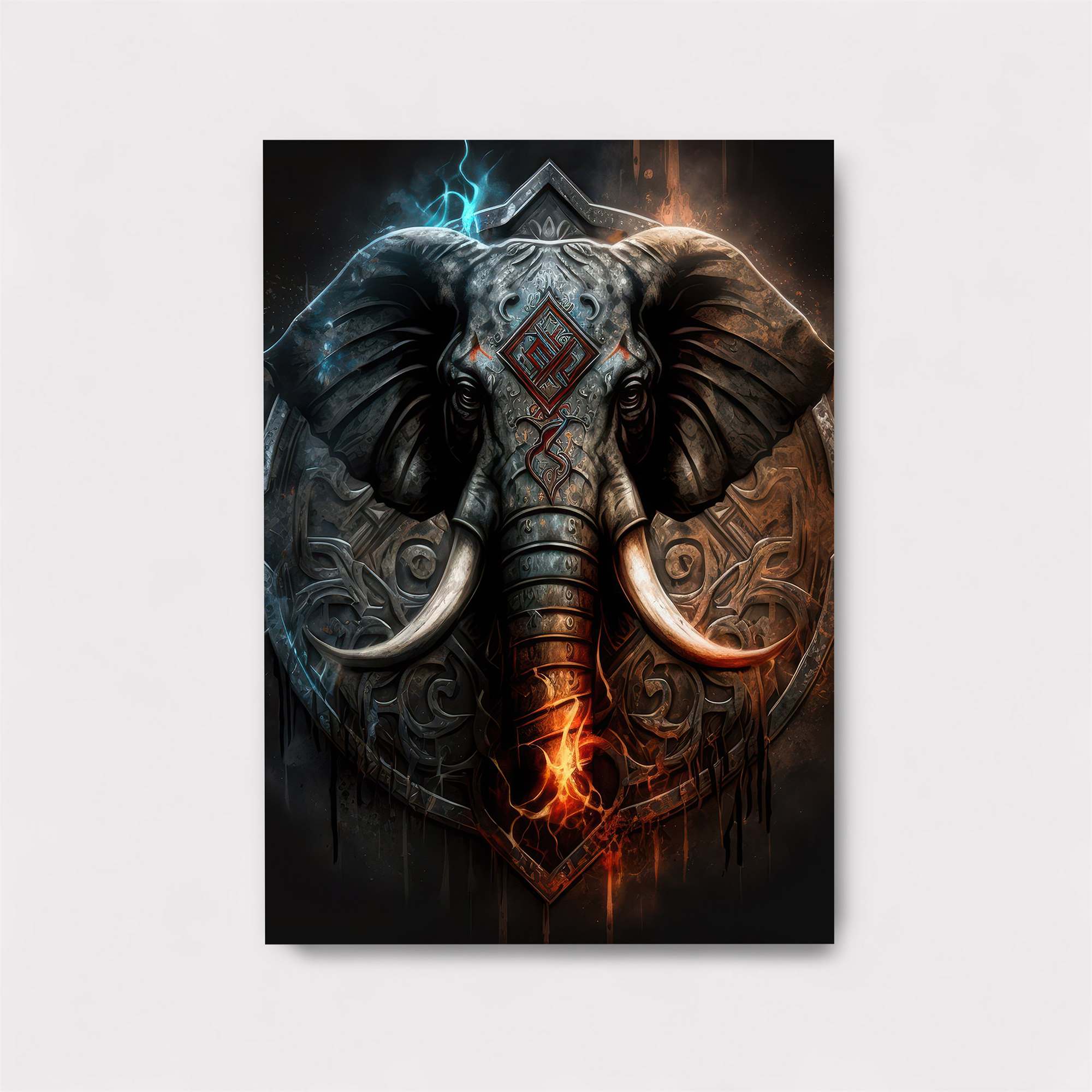Elephant Enigma Safe Wall Magnetic / M