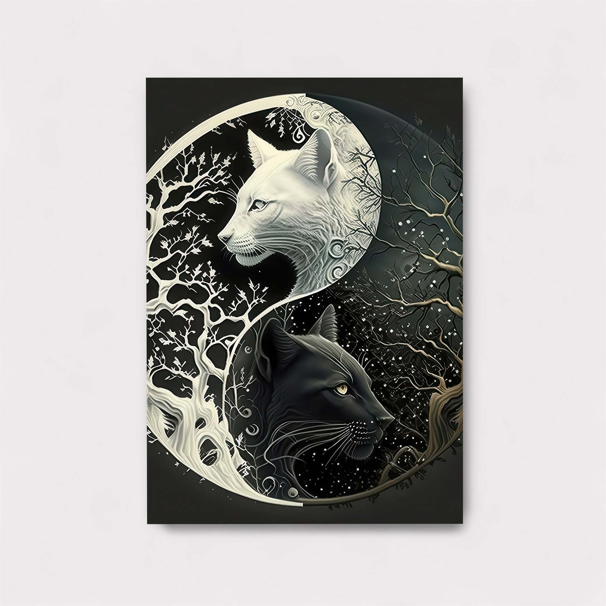 Feline Harmony Safe Wall Magnetic / M