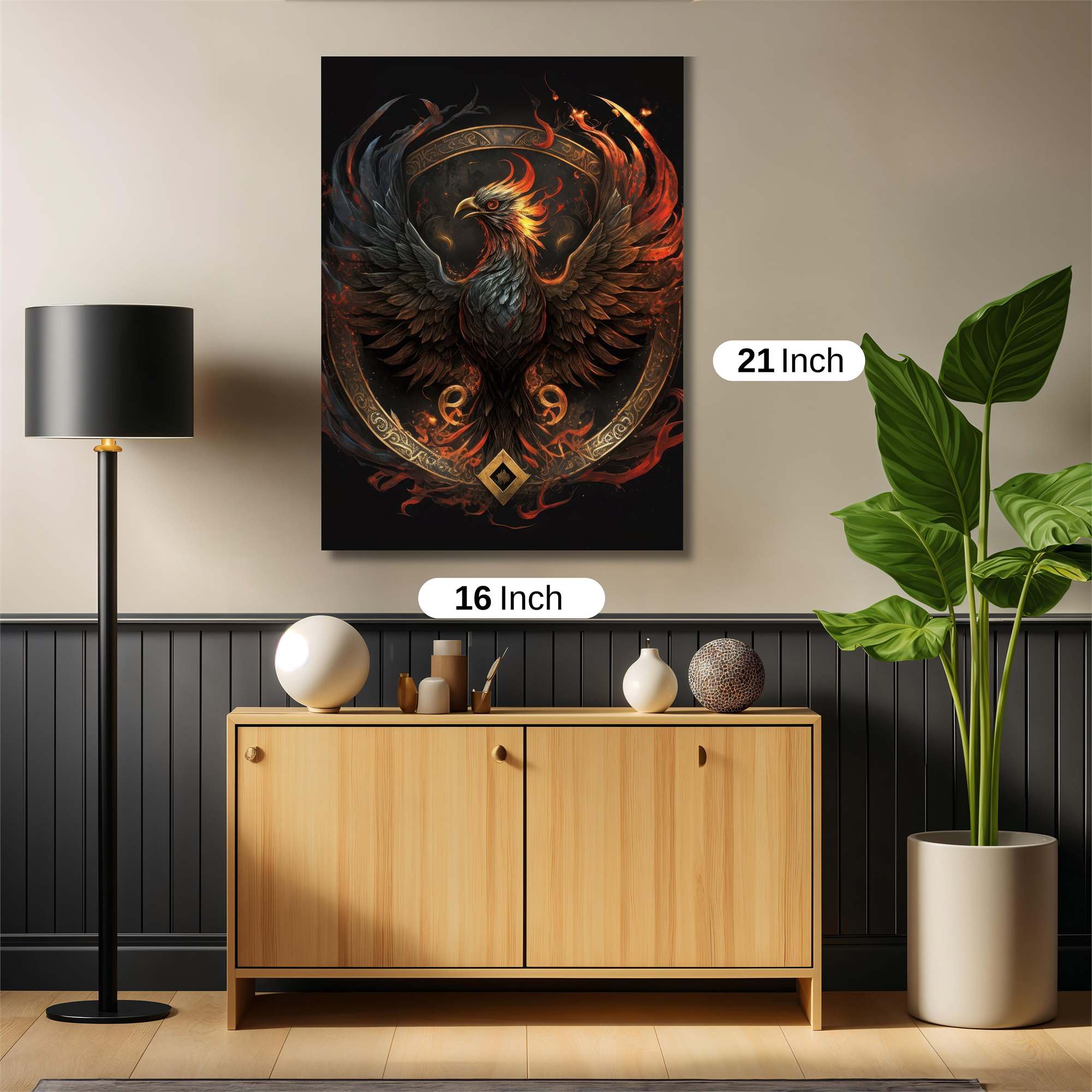 Phoenix Resplendent Safe Wall Magnetic / M
