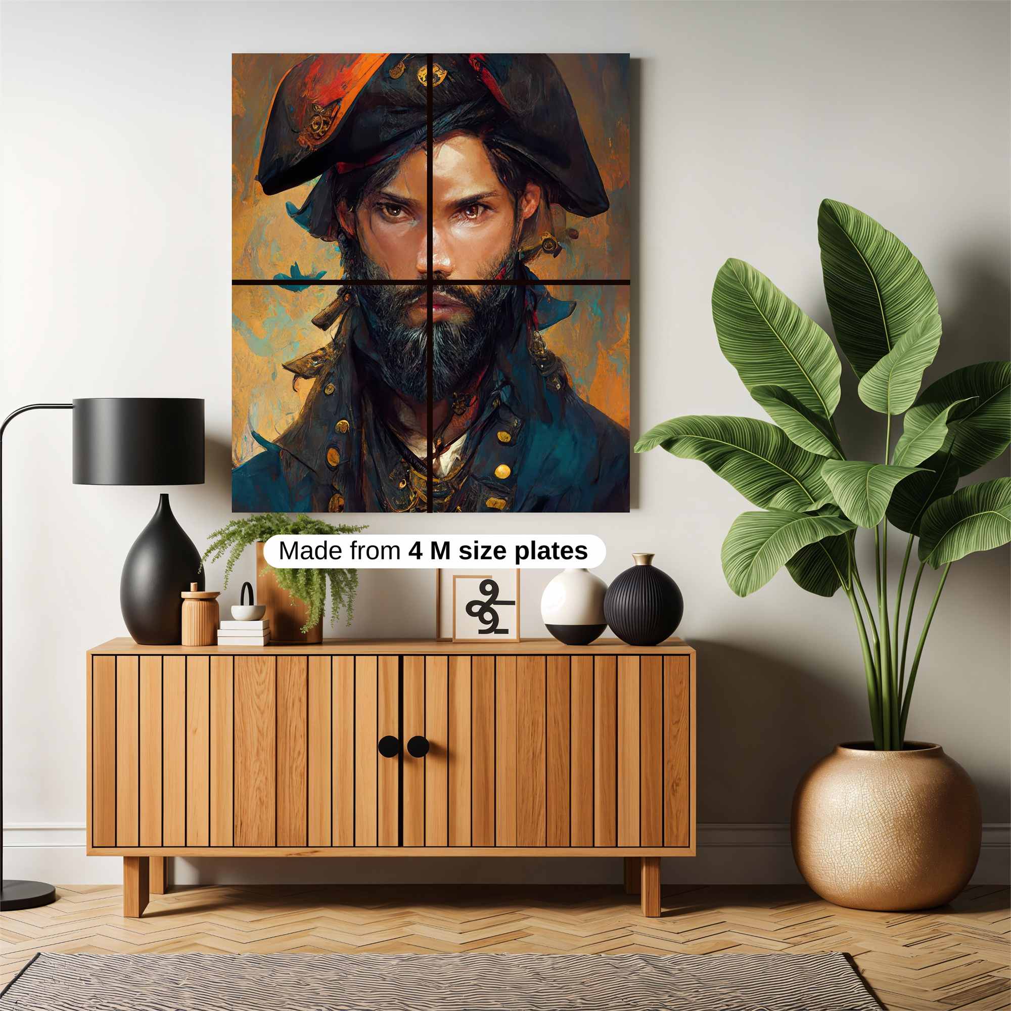 Pirate Valor Safe Wall Magnetic / M