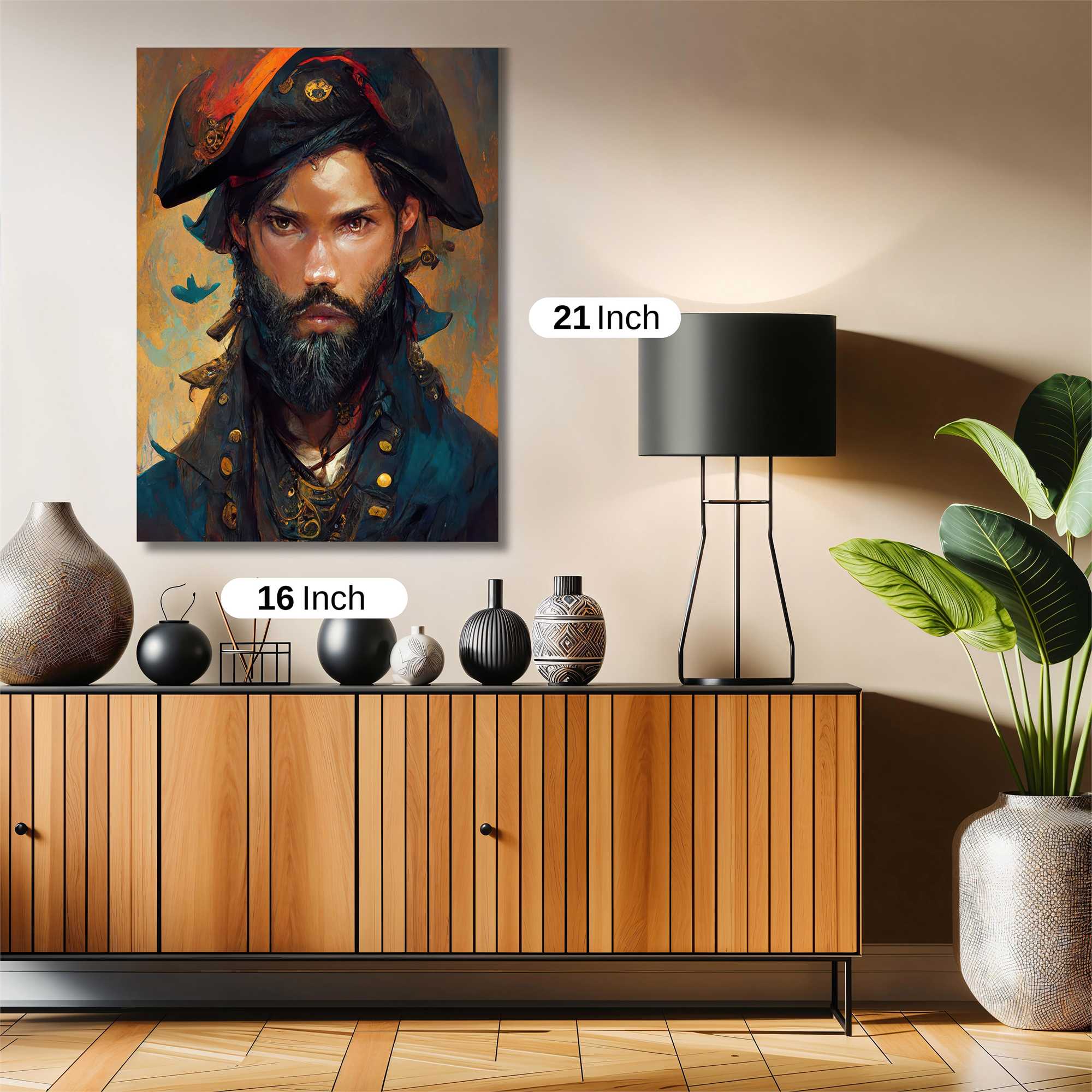 Pirate Valor Safe Wall Magnetic / M