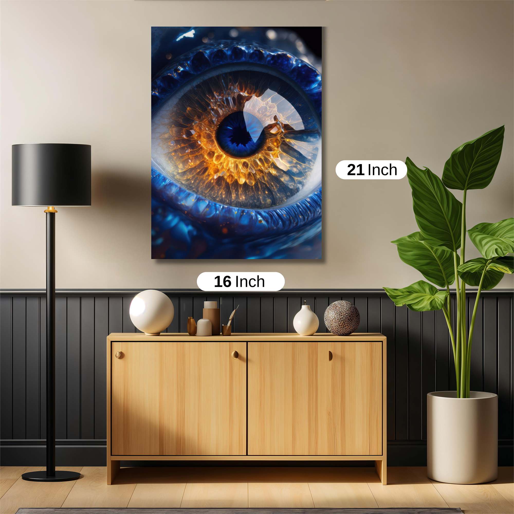 Dragon Gaze Safe Wall Magnetic / M