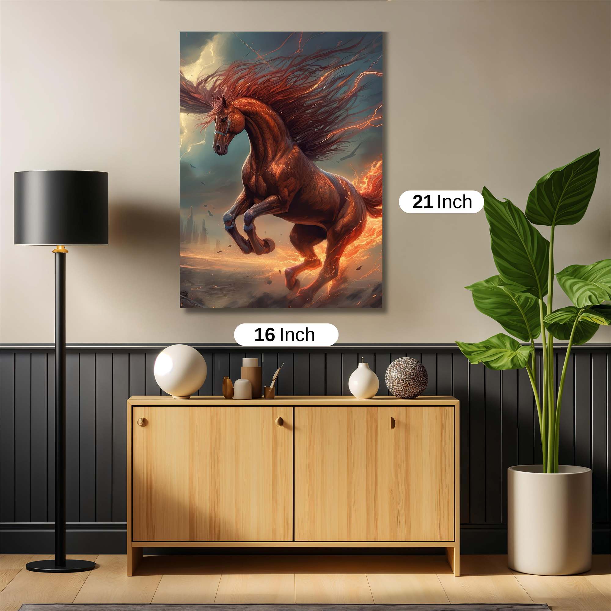Thunder Steed Safe Wall Magnetic / M