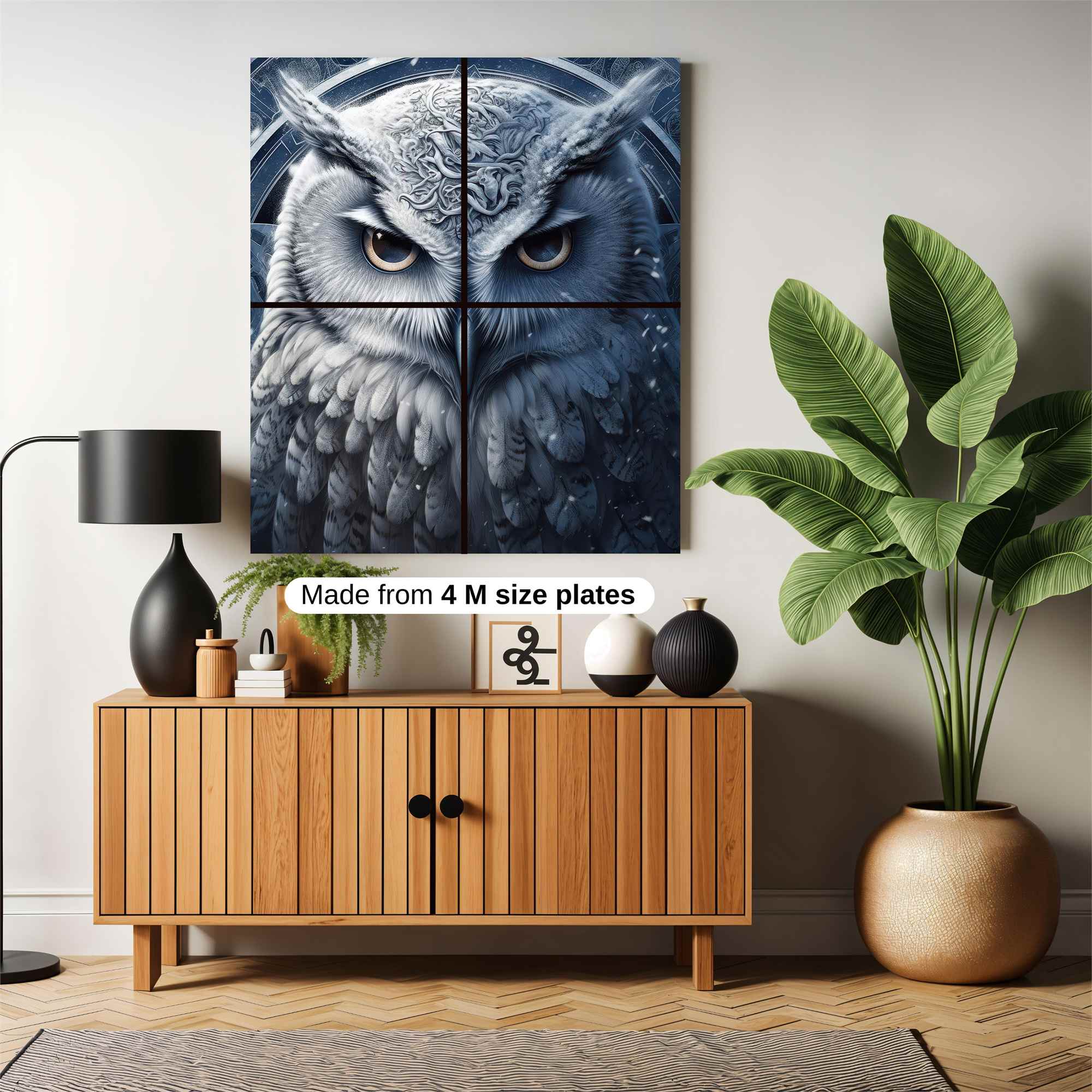 Owl Enigma Safe Wall Magnetic / M