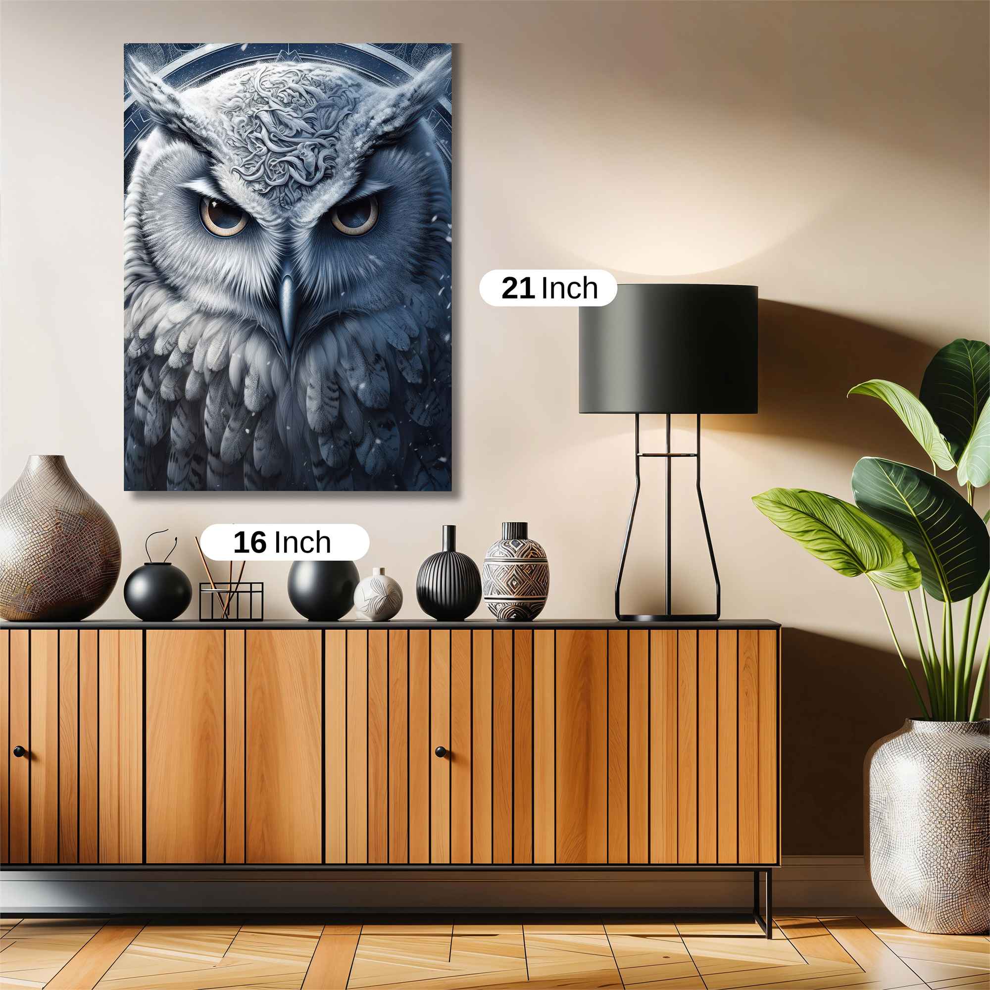 Owl Enigma Safe Wall Magnetic / M