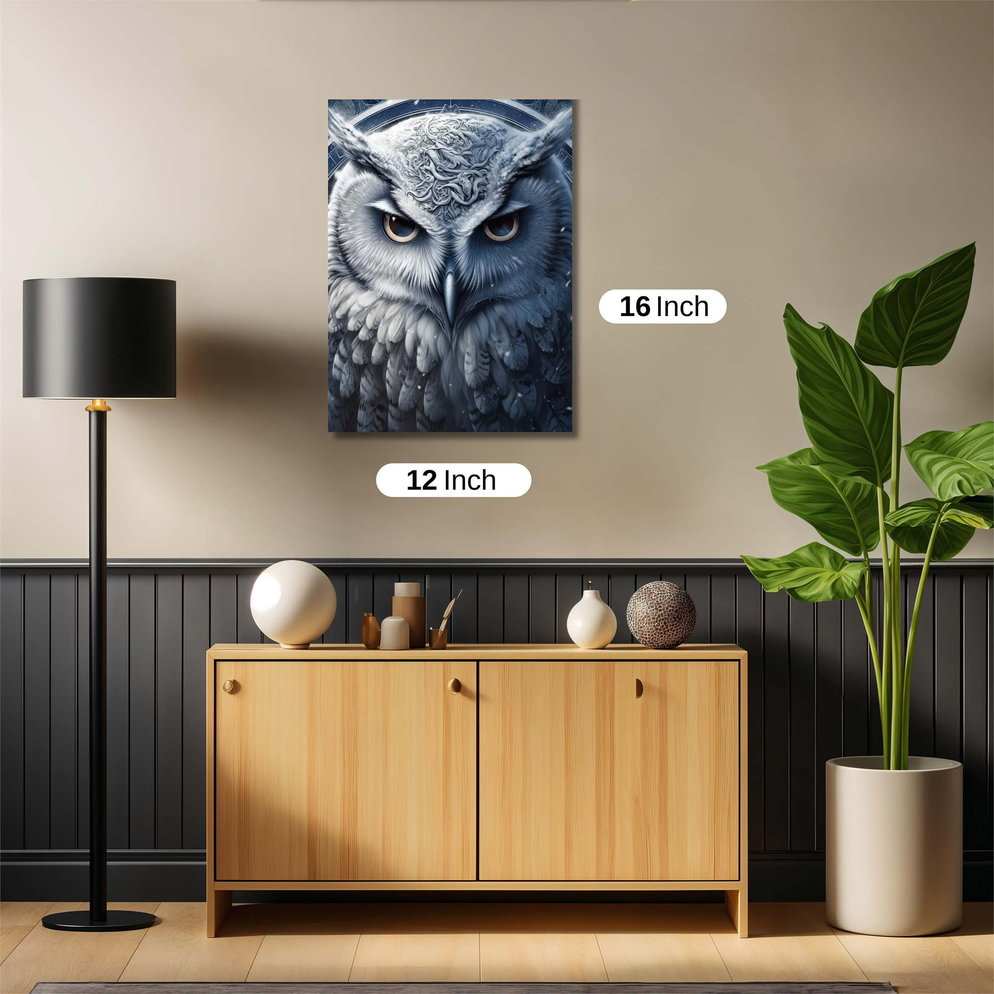 Owl Enigma Safe Wall Magnetic / M