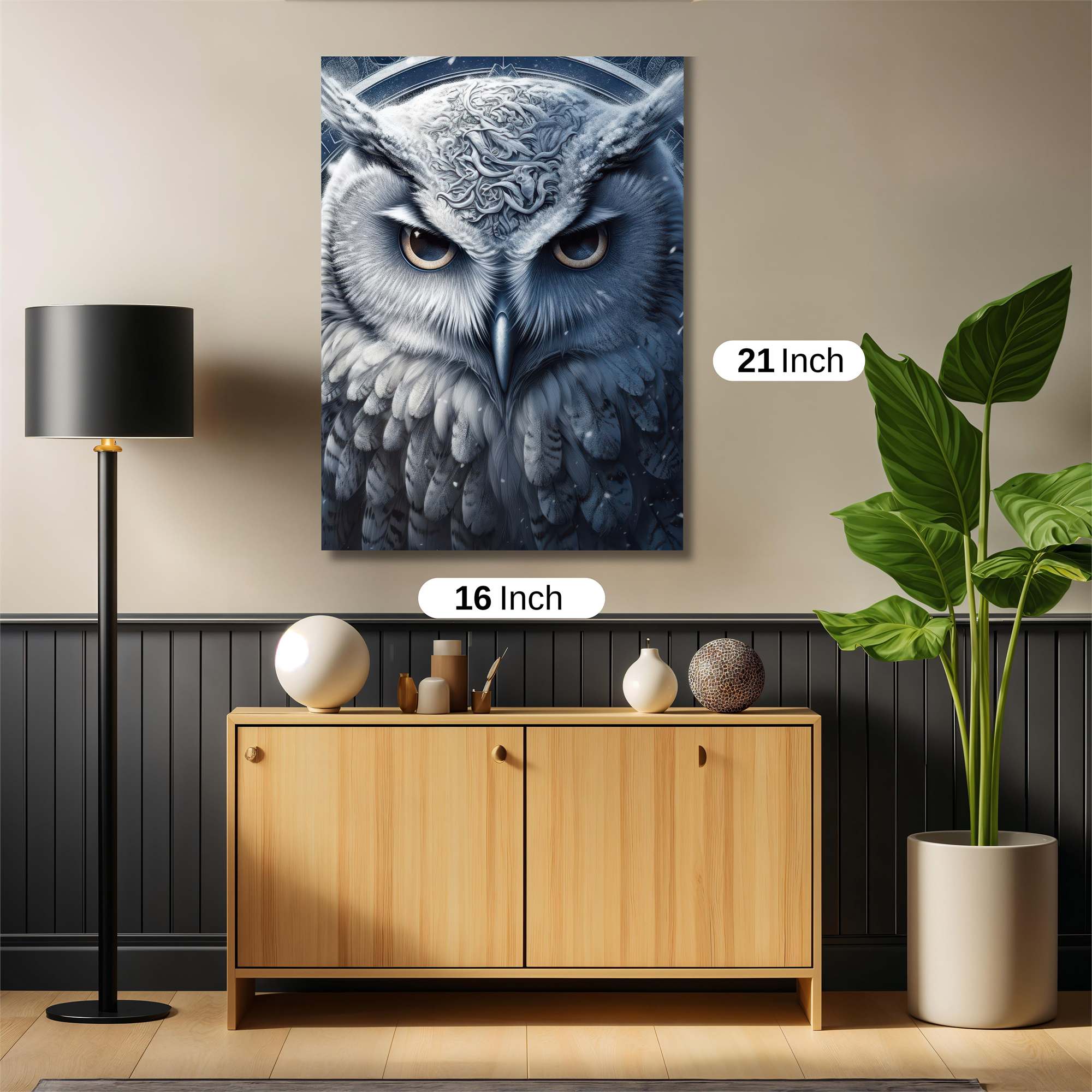 Owl Enigma Safe Wall Magnetic / M