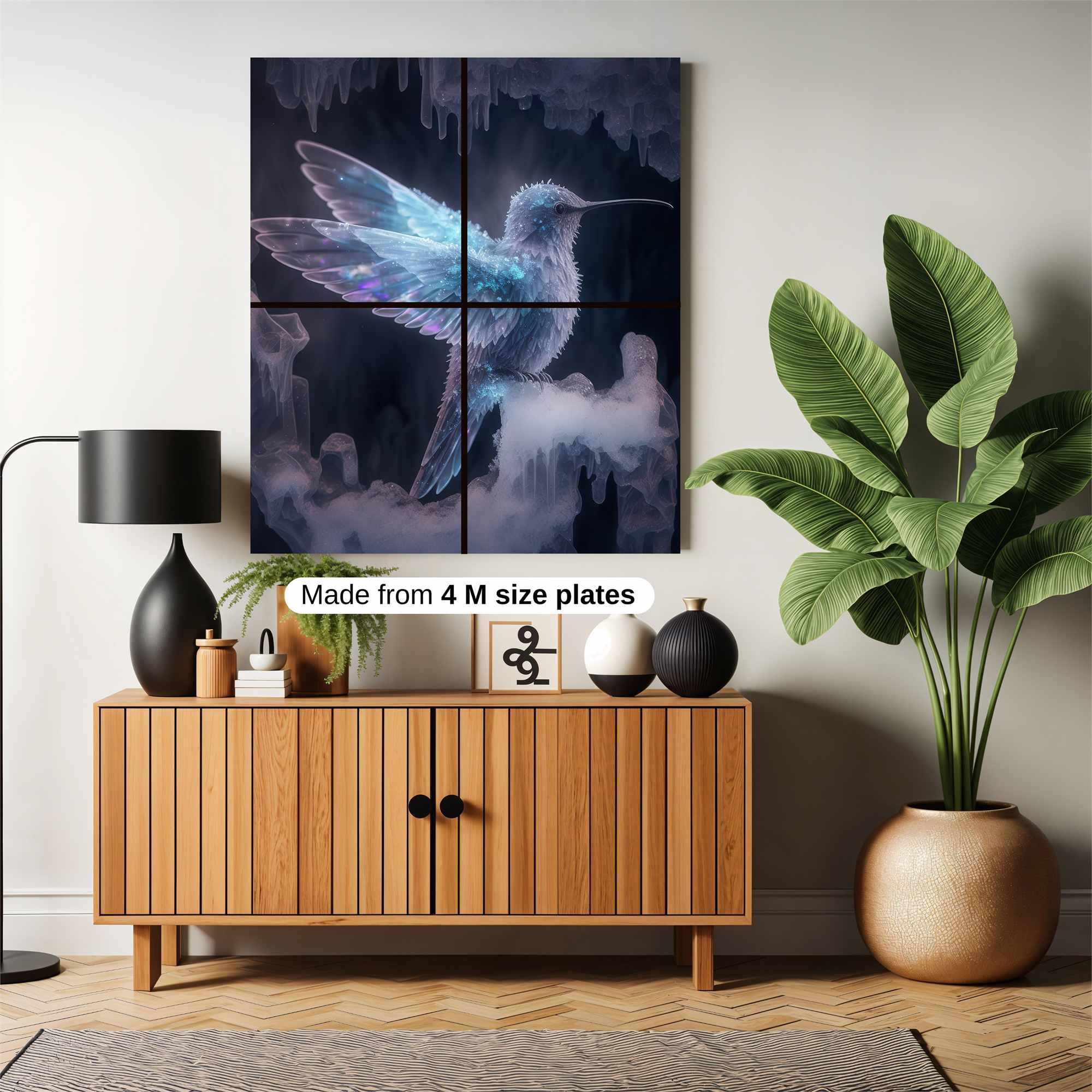 Frost Hummingbird Safe Wall Magnetic / M