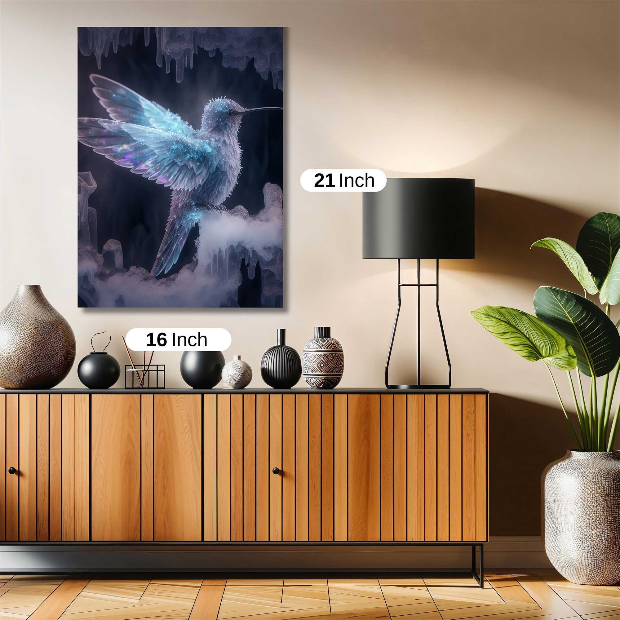 Frost Hummingbird Safe Wall Magnetic / M