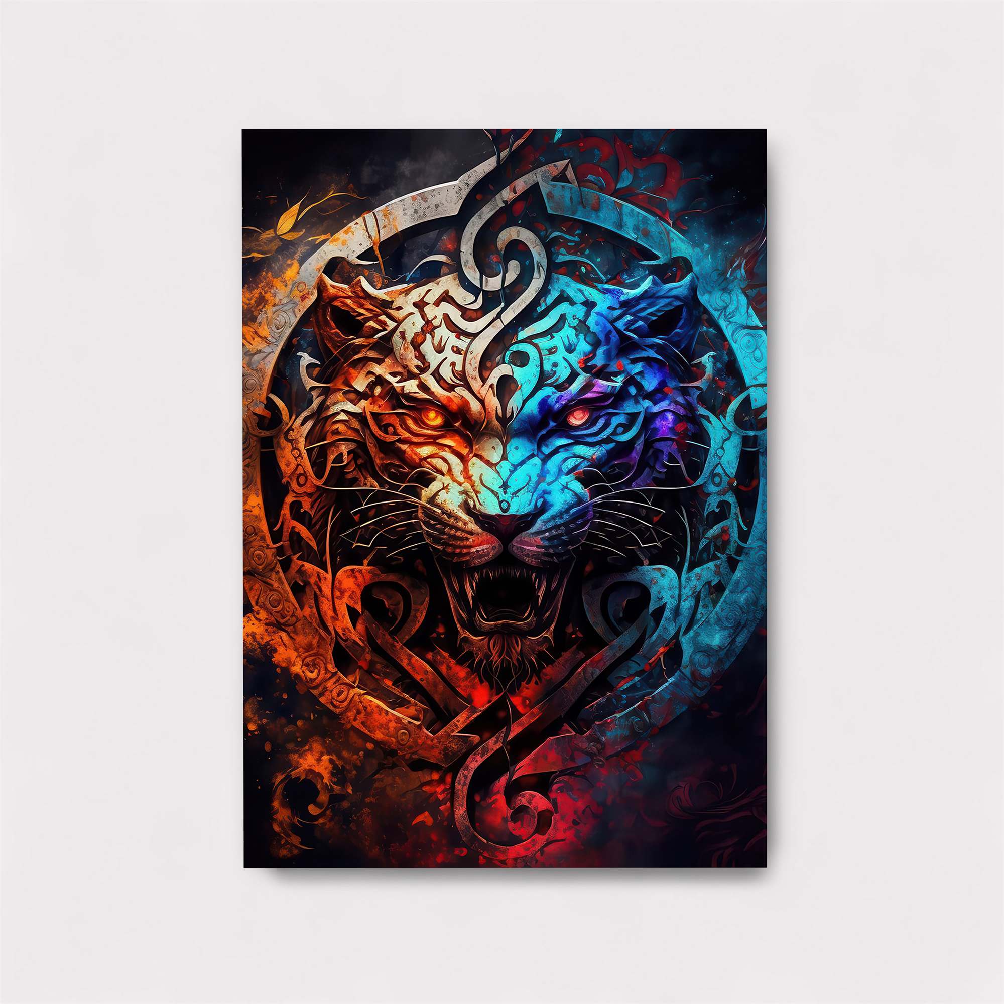 Tiger Fury Safe Wall Magnetic / M