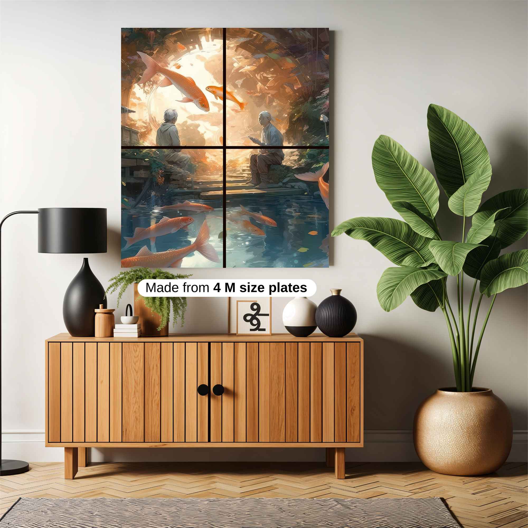 Koi Serenity Safe Wall Magnetic / M