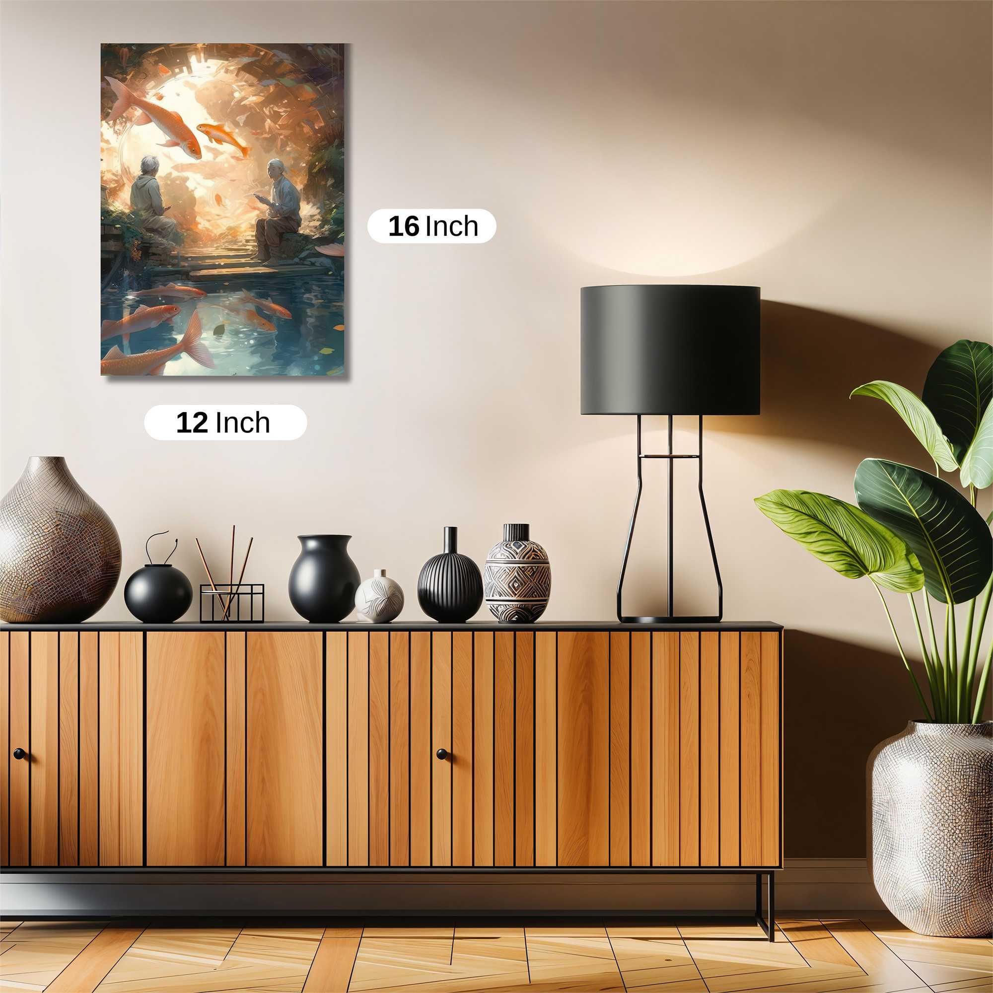 Koi Serenity Safe Wall Magnetic / M