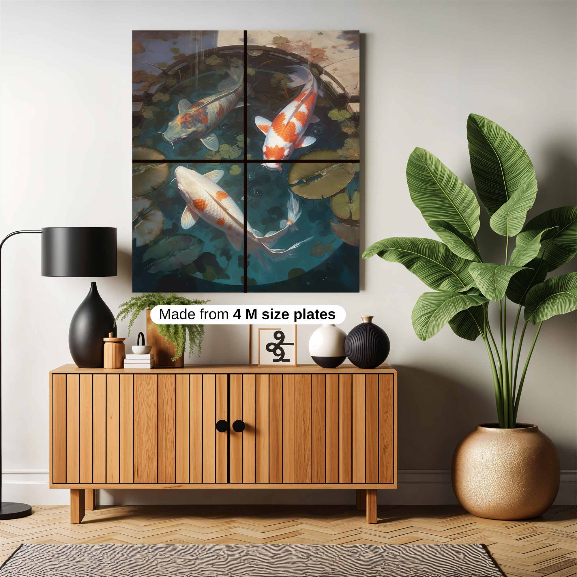 Koi Serenity Safe Wall Magnetic / M