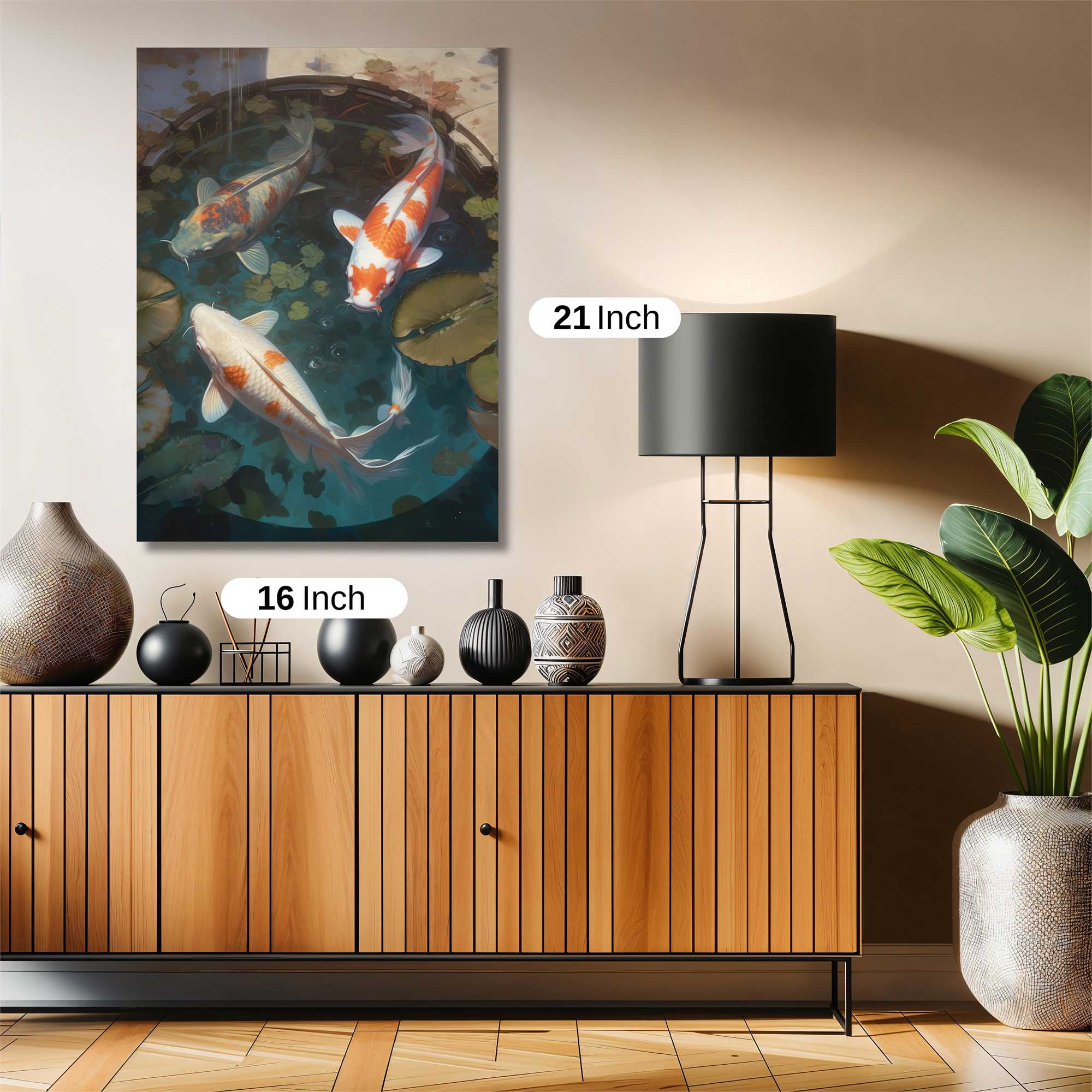 Koi Serenity Safe Wall Magnetic / M