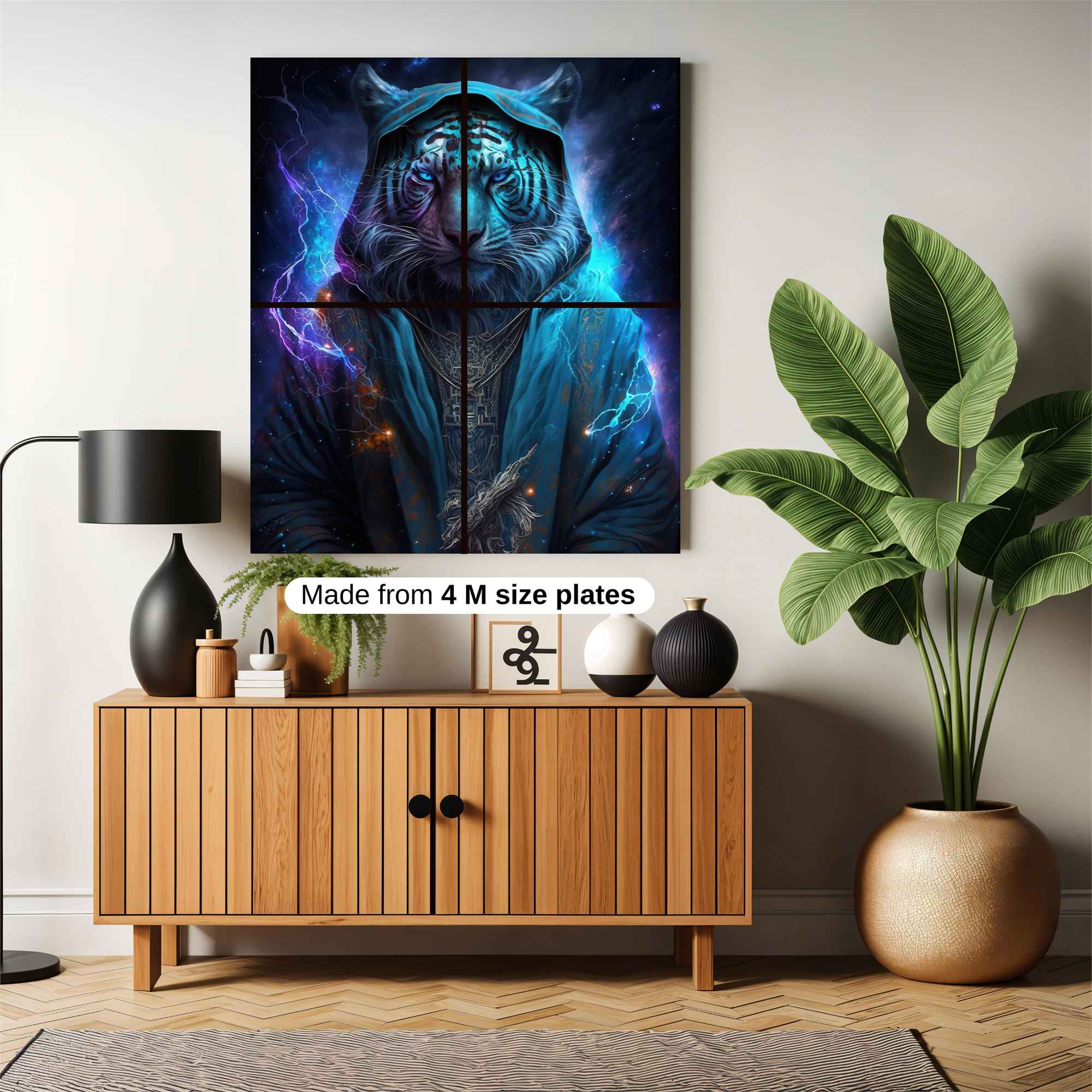 Tiger Mystic Safe Wall Magnetic / M