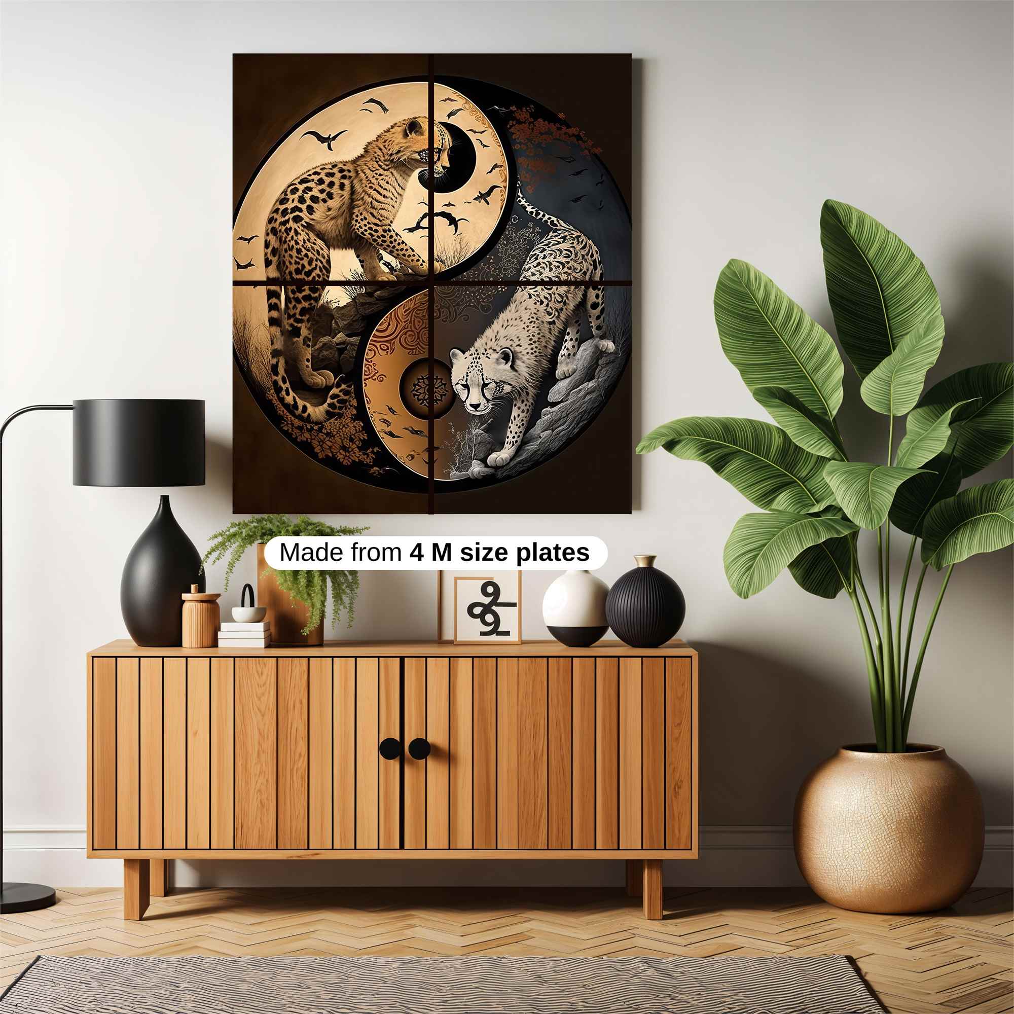 Cheetah Harmony Safe Wall Magnetic / M