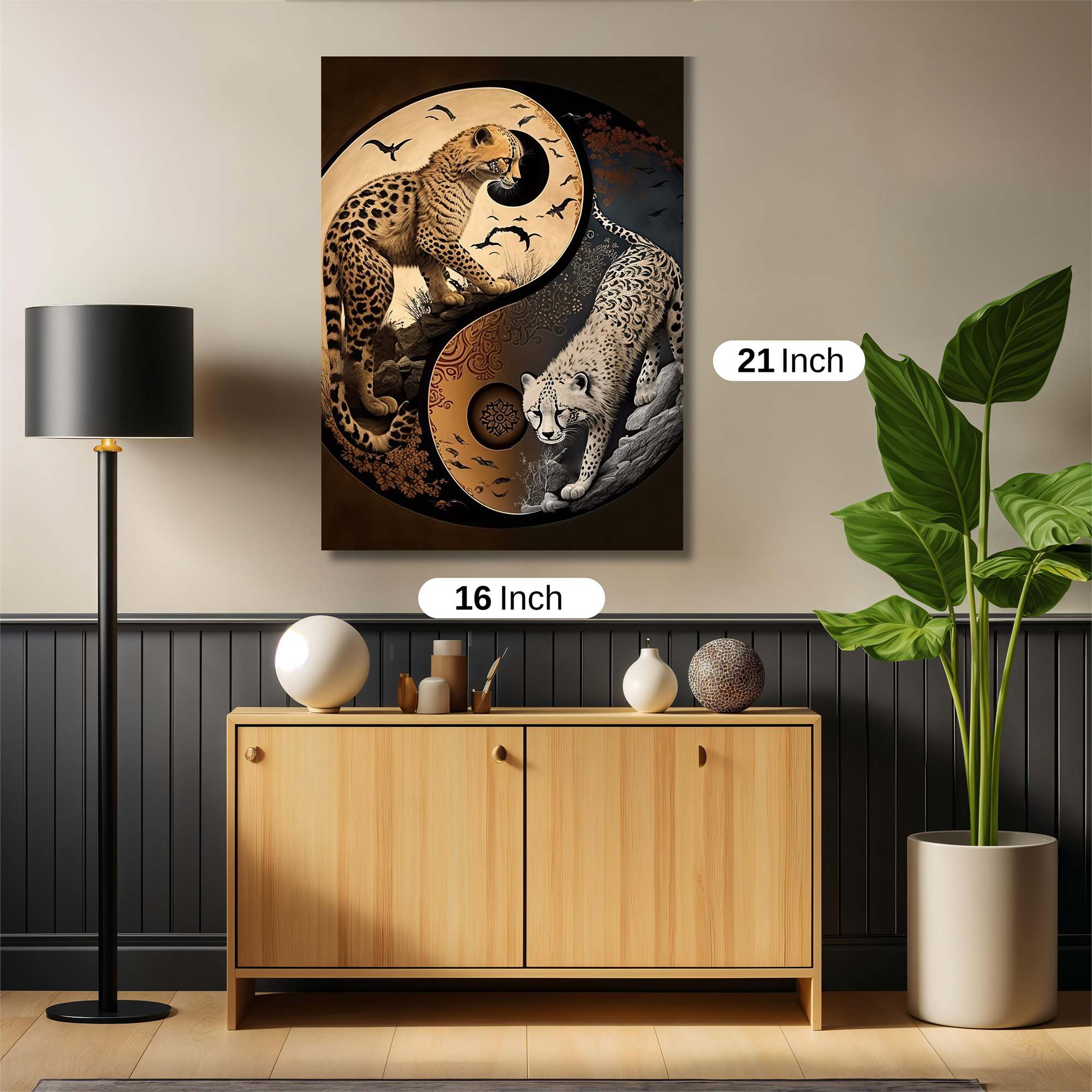 Cheetah Harmony Safe Wall Magnetic / M