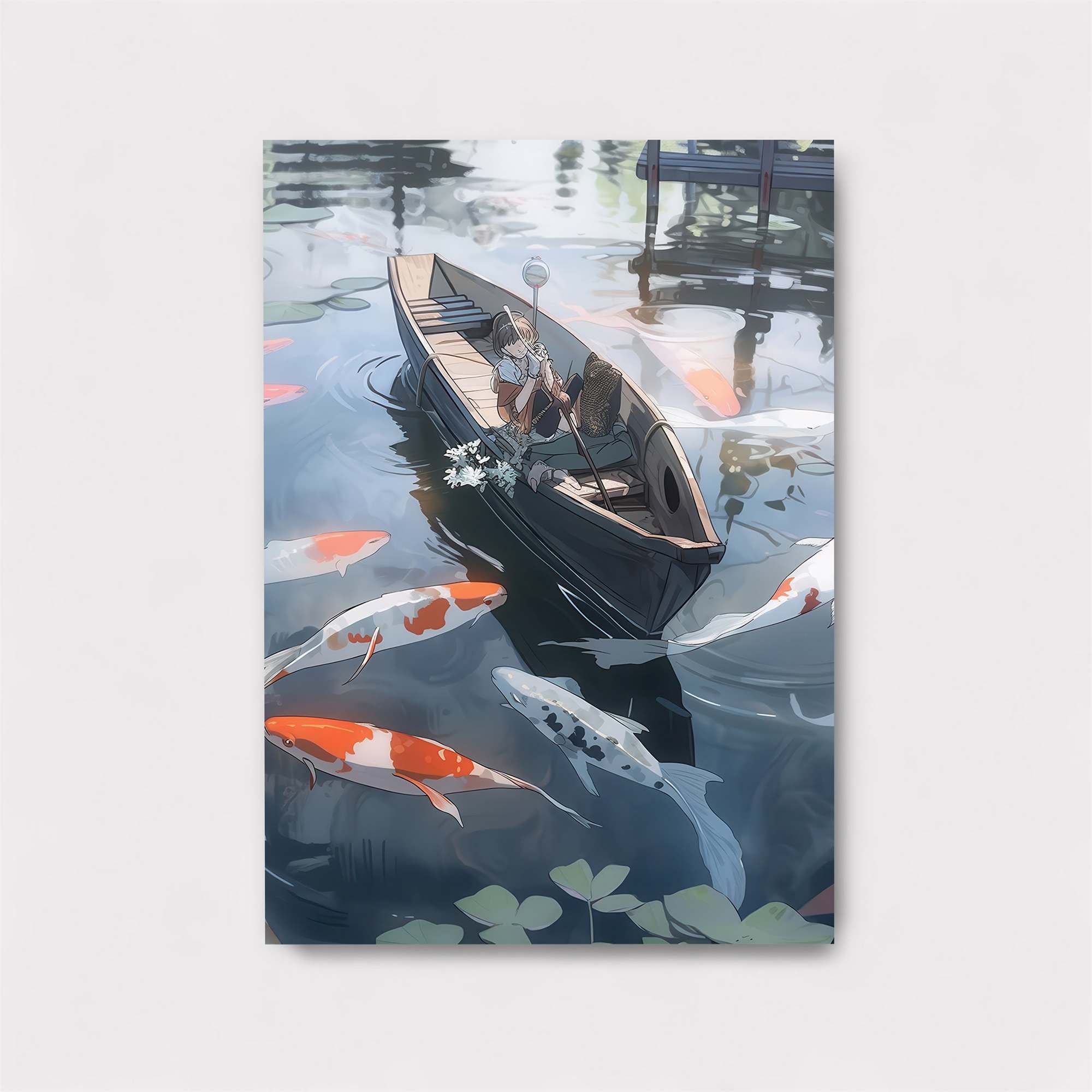 Koi Tranquility Safe Wall Magnetic / M