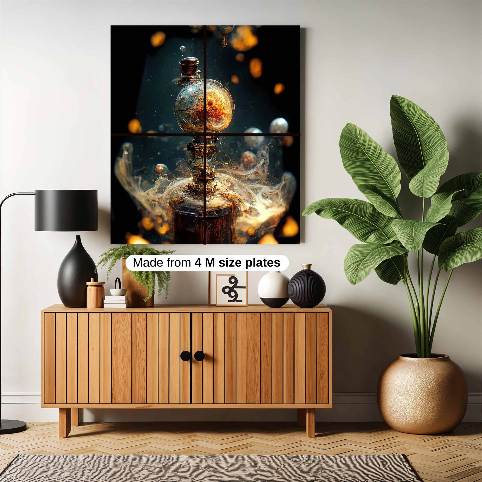 Cosmic Eruption Safe Wall Magnetic / M