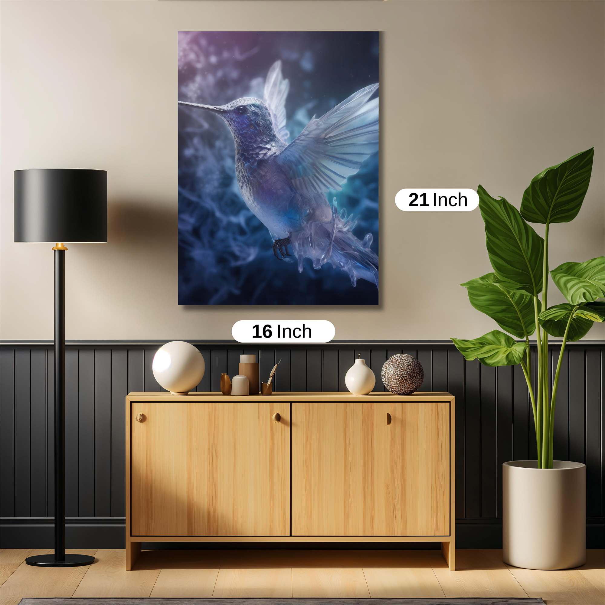 Hummingbird Ethereal Safe Wall Magnetic / M