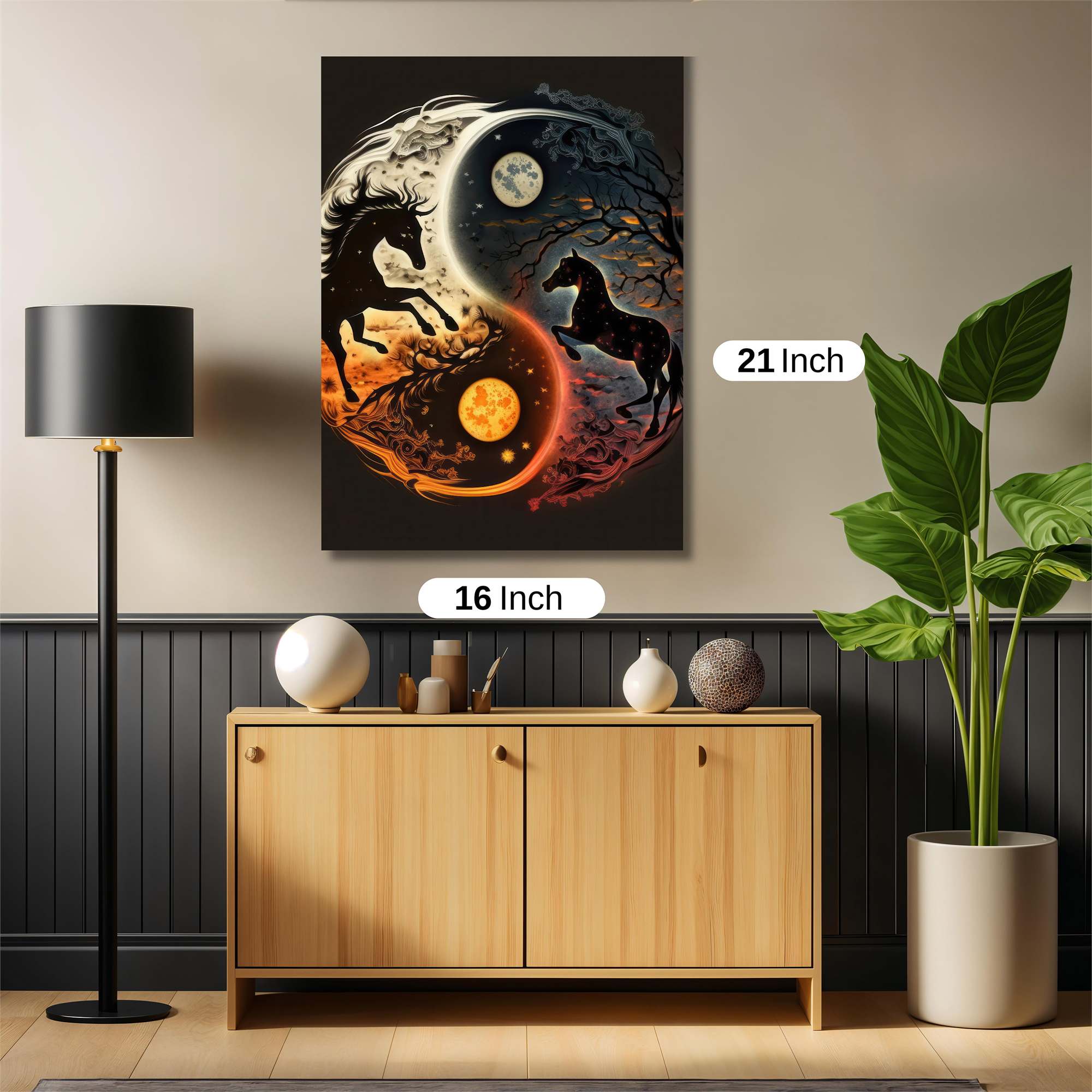 Equine Duality Safe Wall Magnetic / M