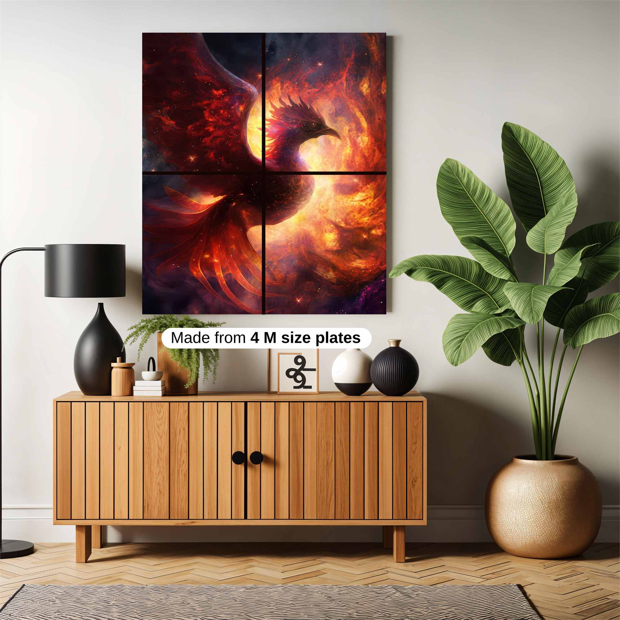 Phoenix Blaze Safe Wall Magnetic / M