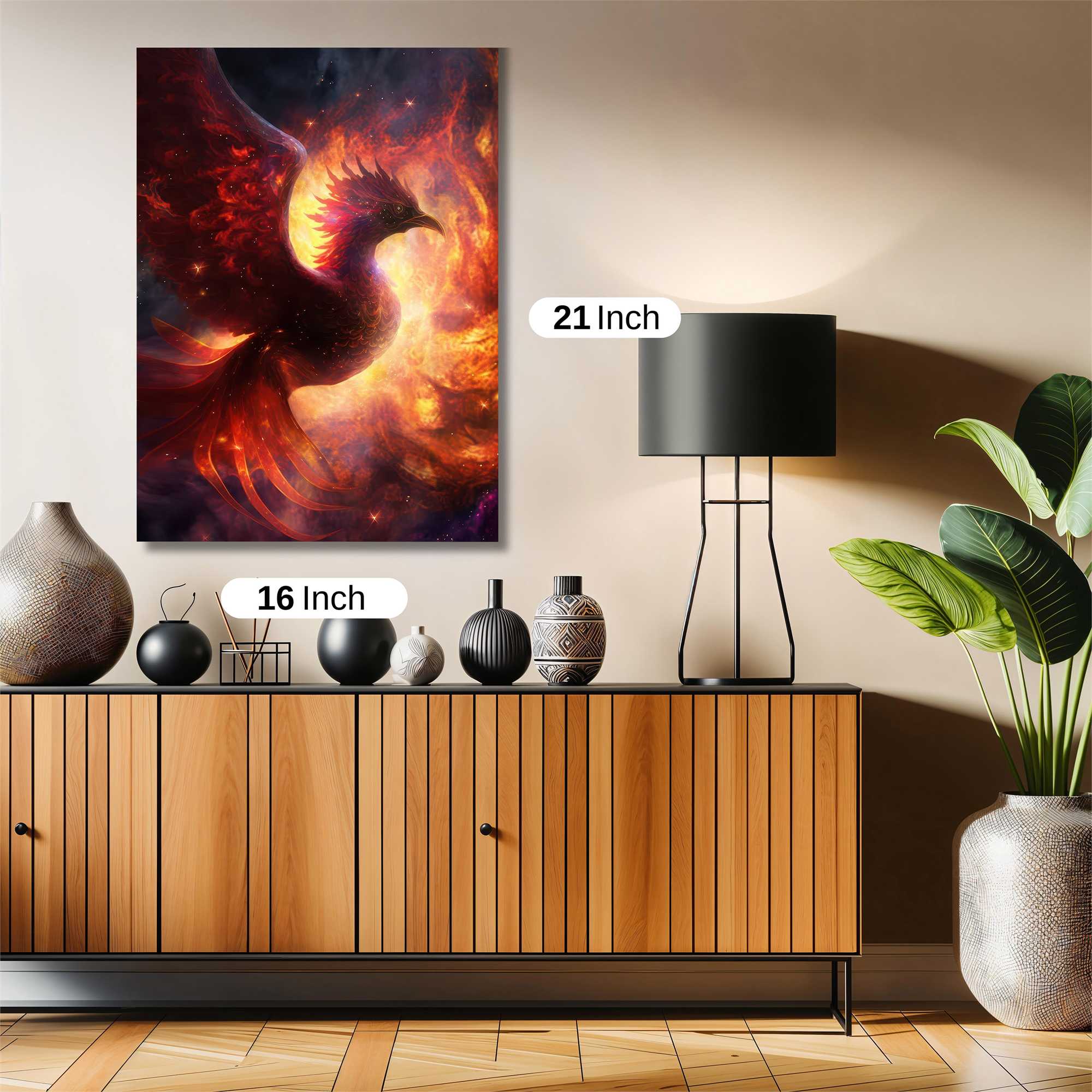 Phoenix Blaze Safe Wall Magnetic / M