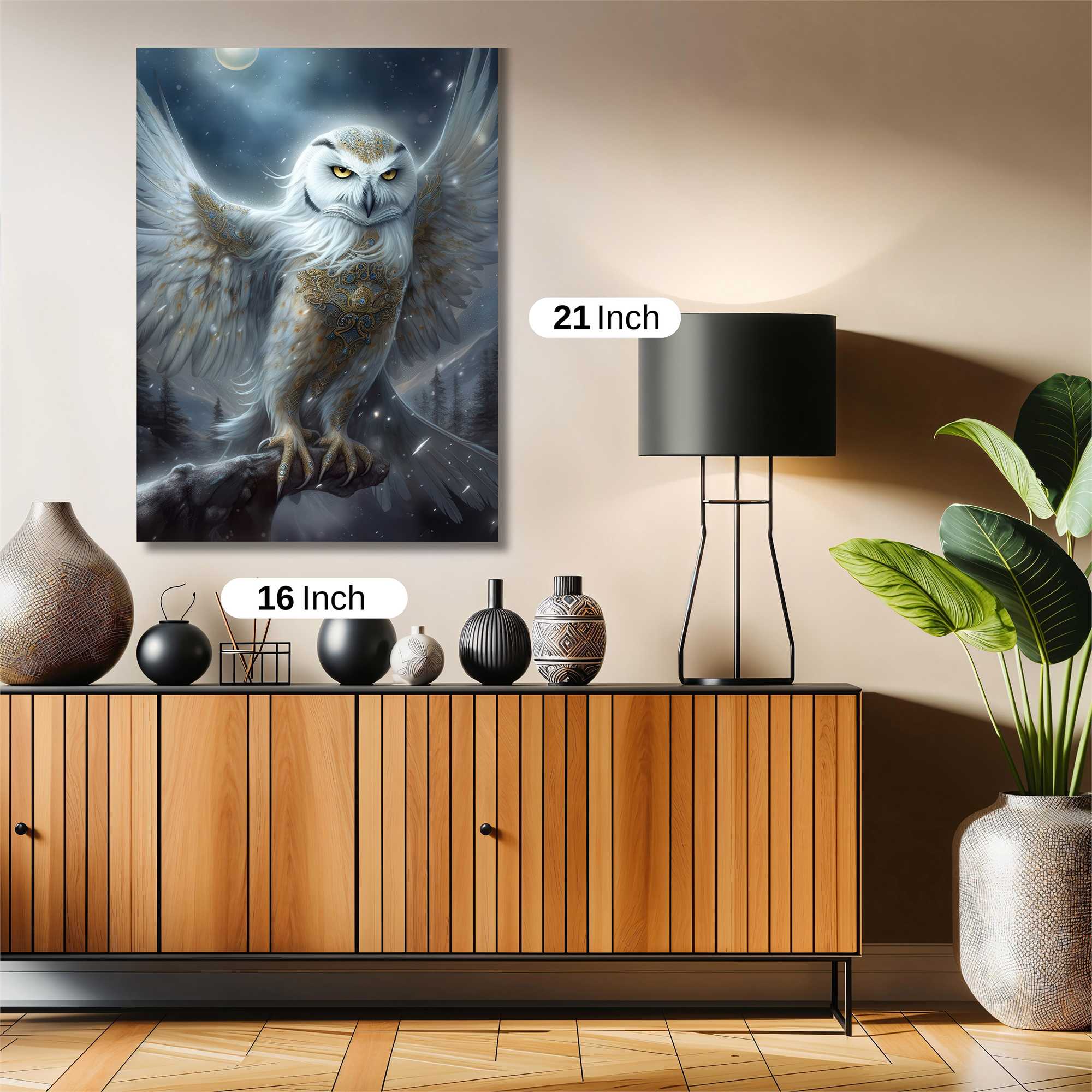 Snowy Majesty Safe Wall Magnetic / M