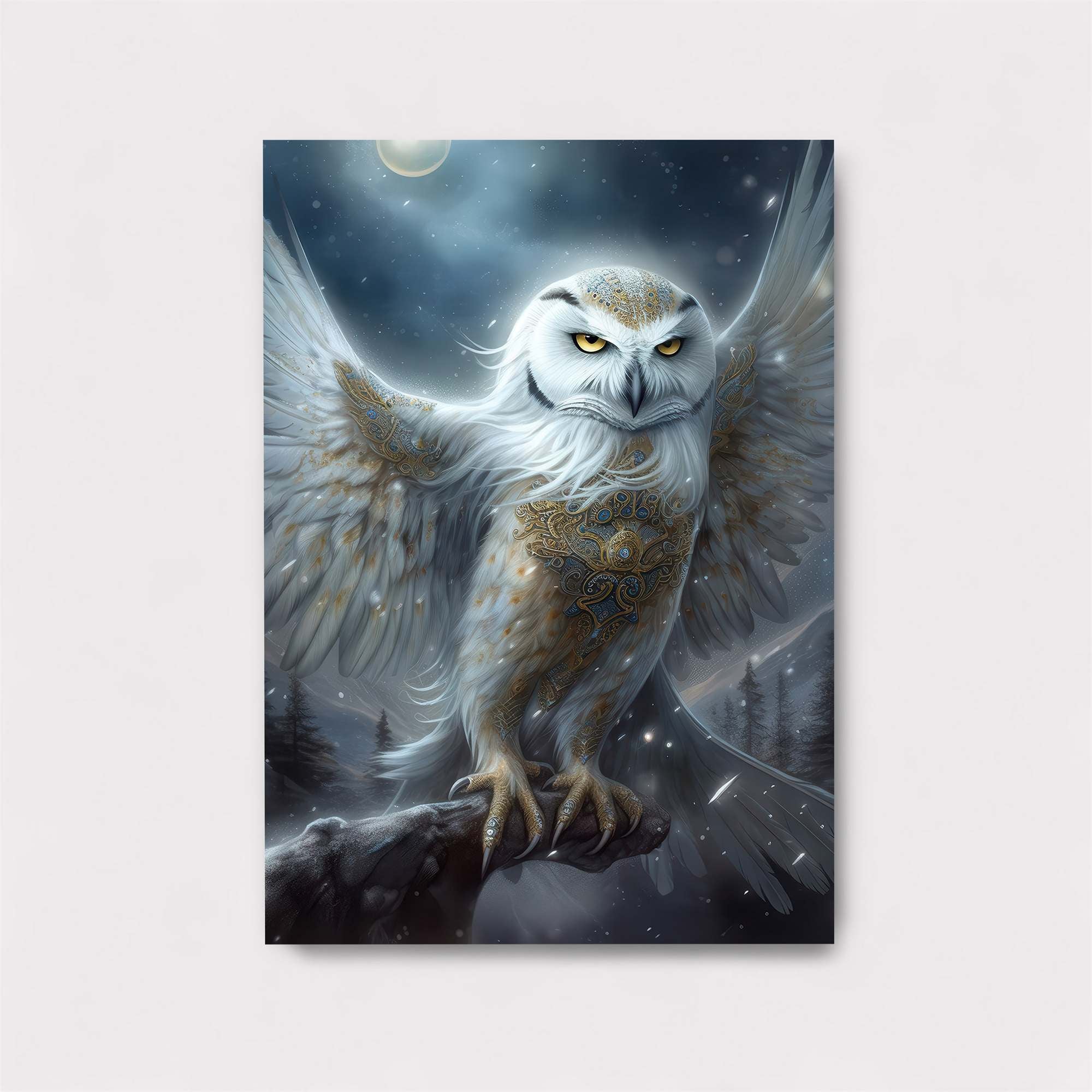 Snowy Majesty Safe Wall Magnetic / M