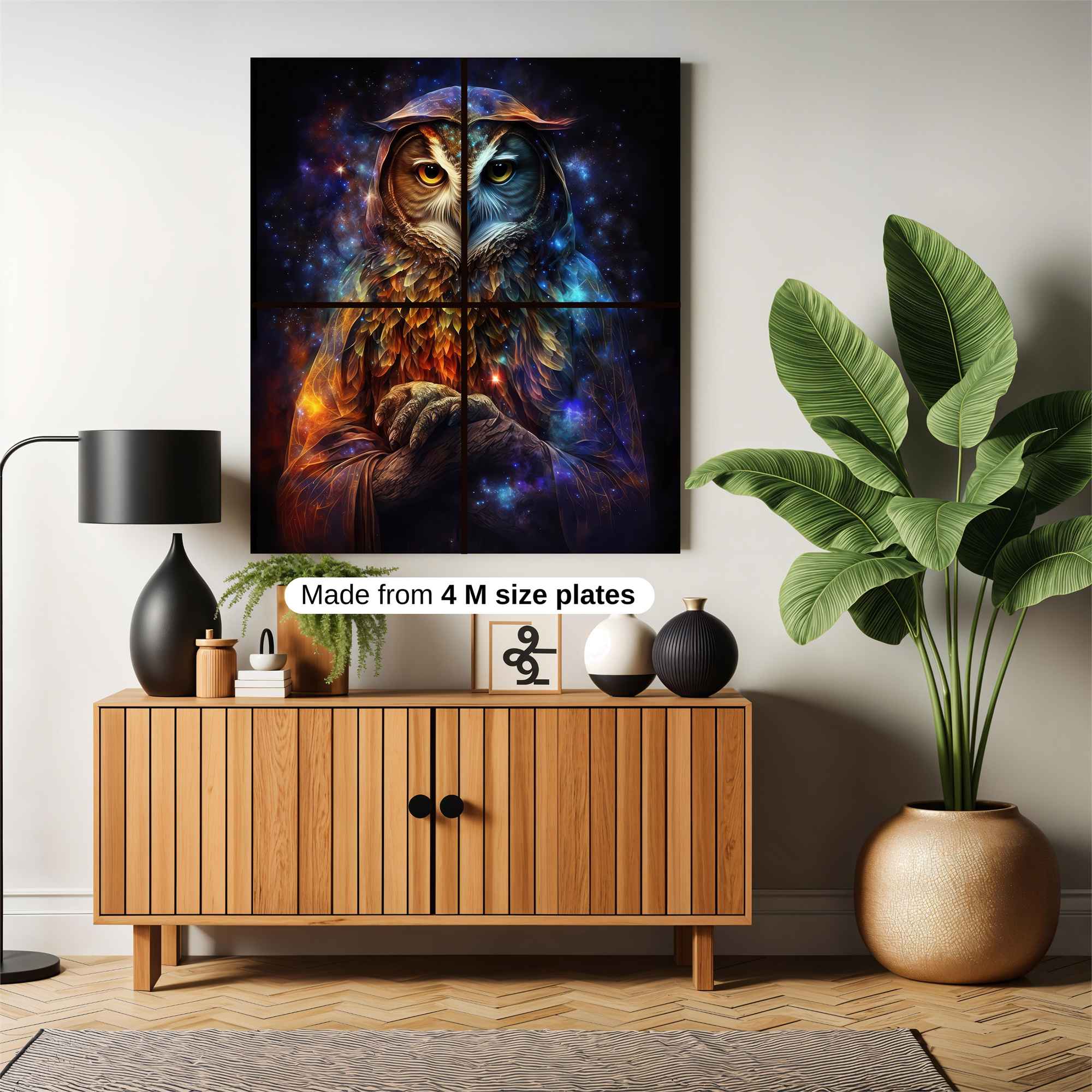 Owl Mystic Safe Wall Magnetic / M