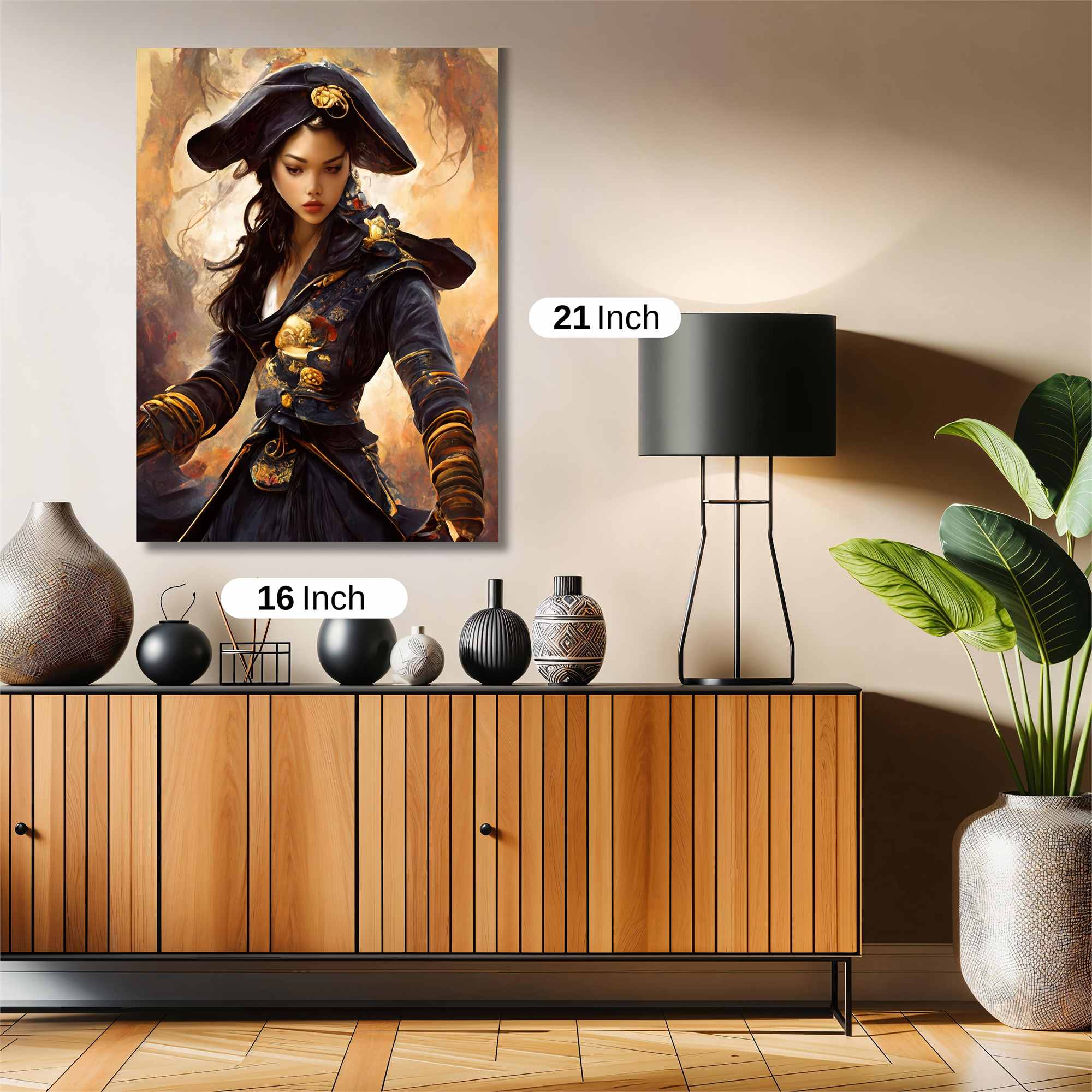 Pirate Enigma Safe Wall Magnetic / M