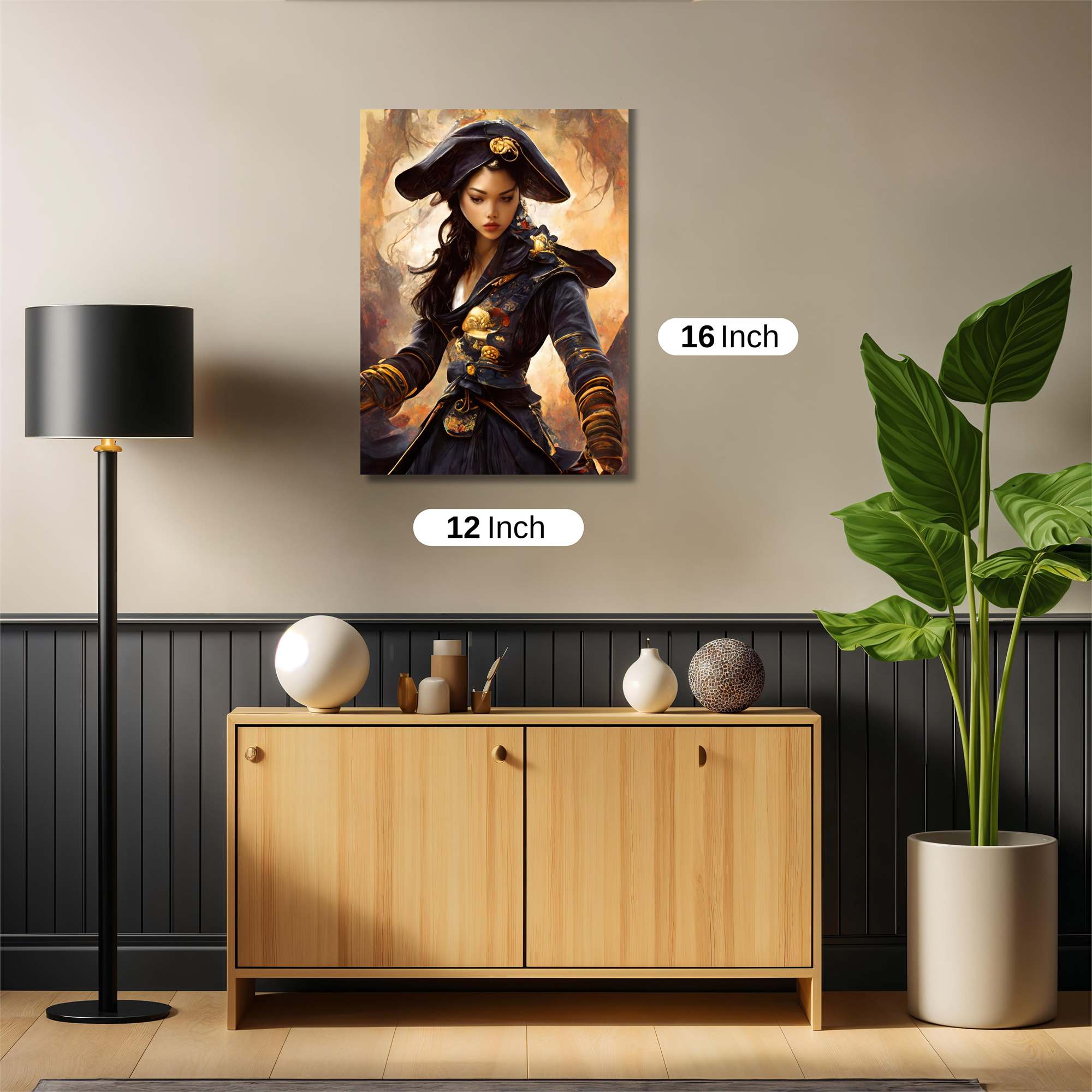 Pirate Enigma Safe Wall Magnetic / M