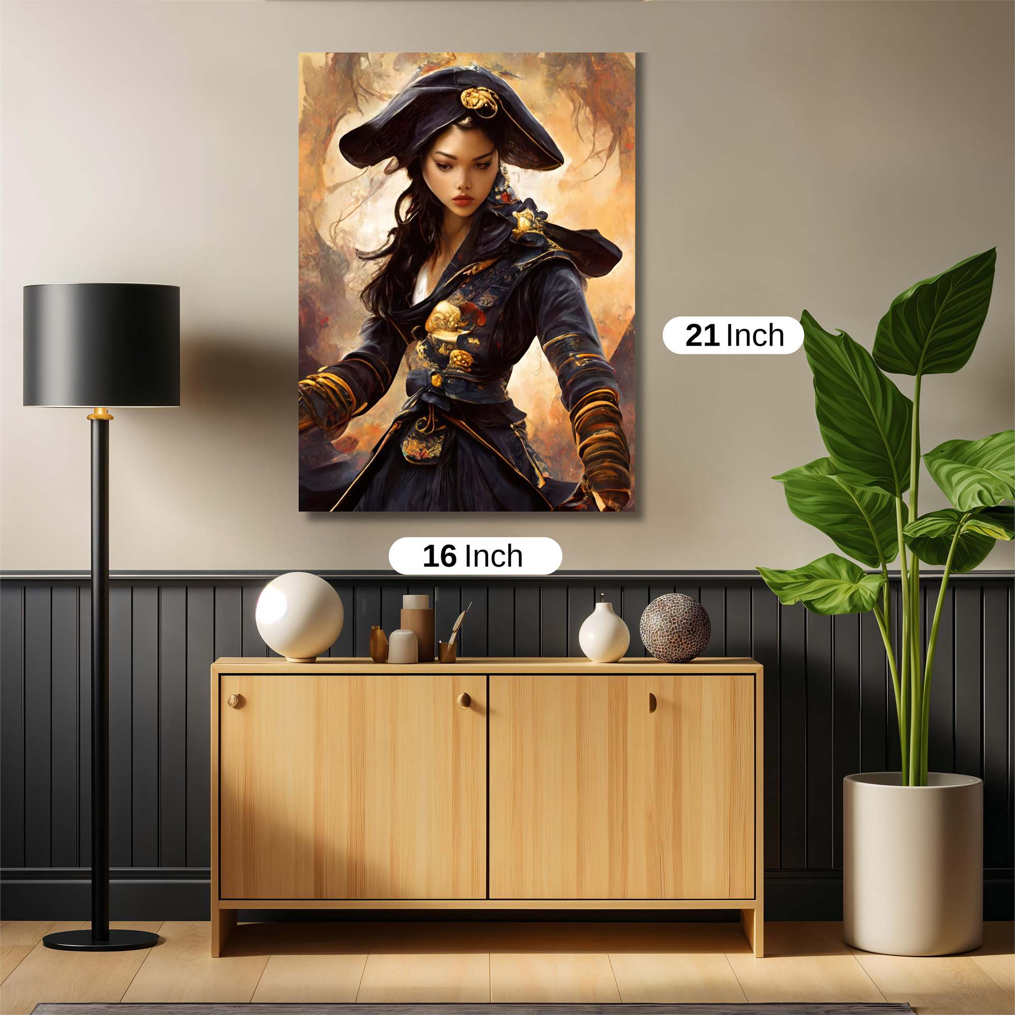 Pirate Enigma Safe Wall Magnetic / M