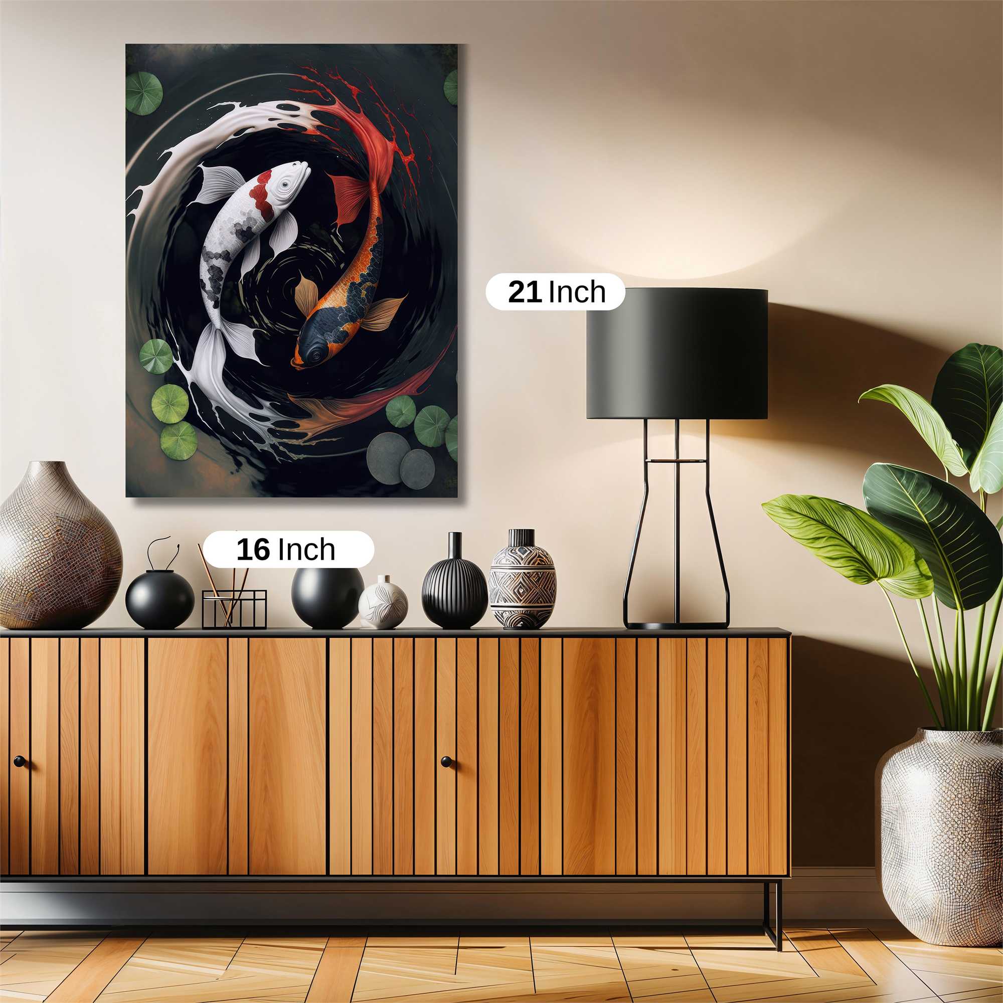 Koi Harmony Safe Wall Magnetic / M