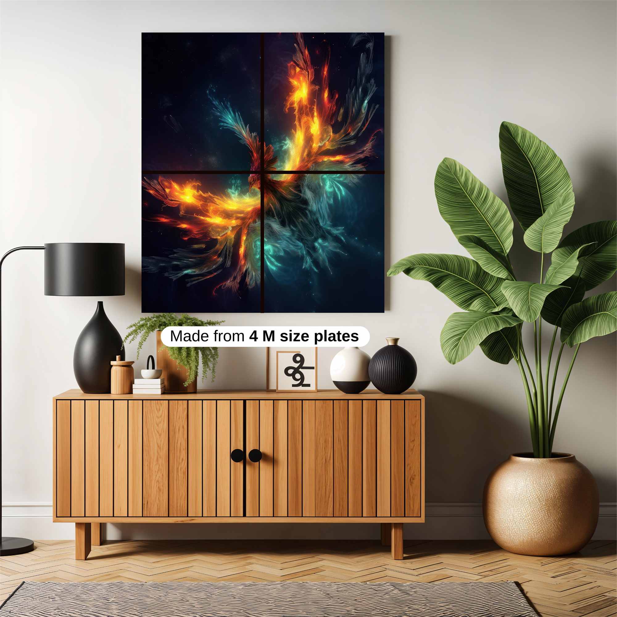 Phoenix Rebirth Safe Wall Magnetic / M