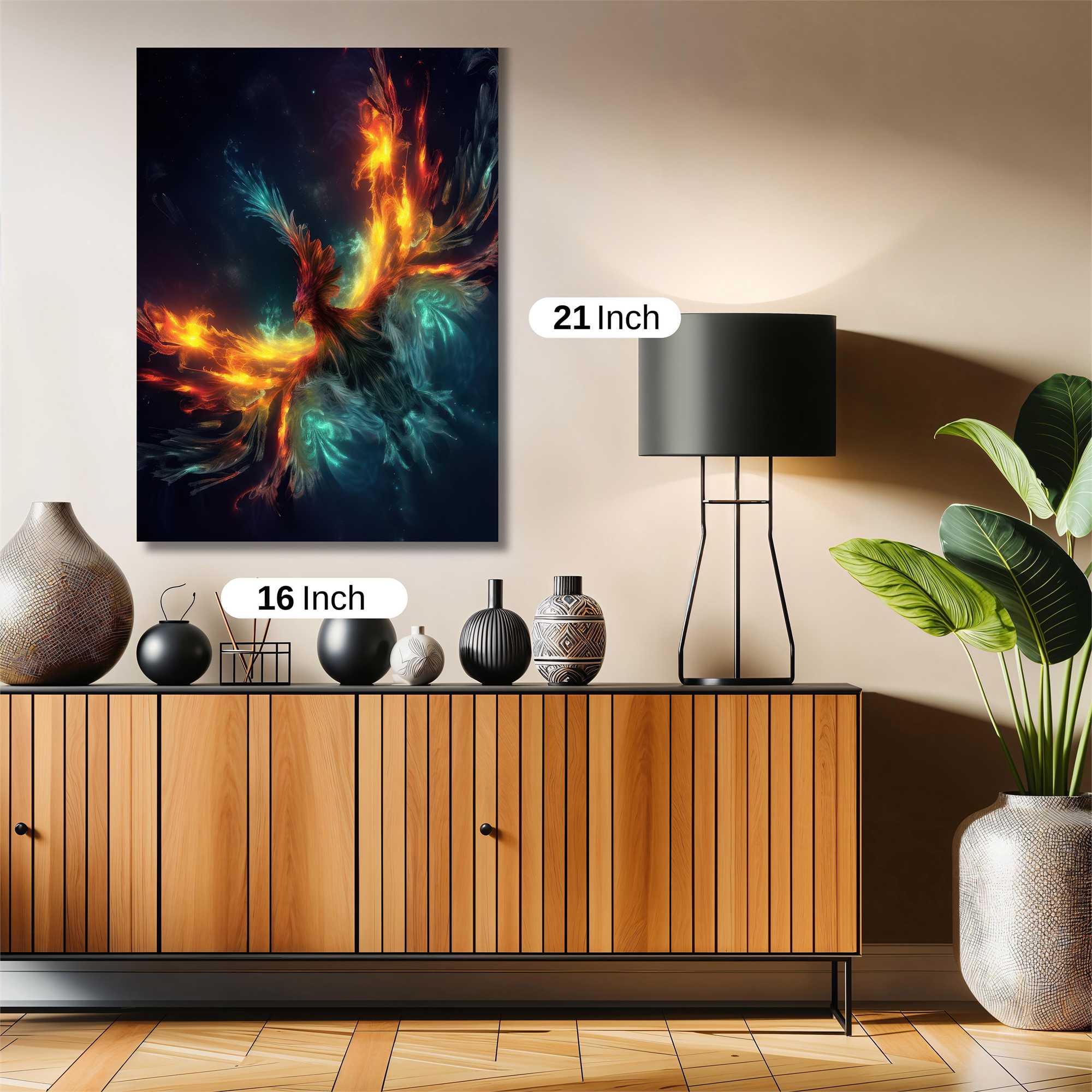 Phoenix Rebirth Safe Wall Magnetic / M