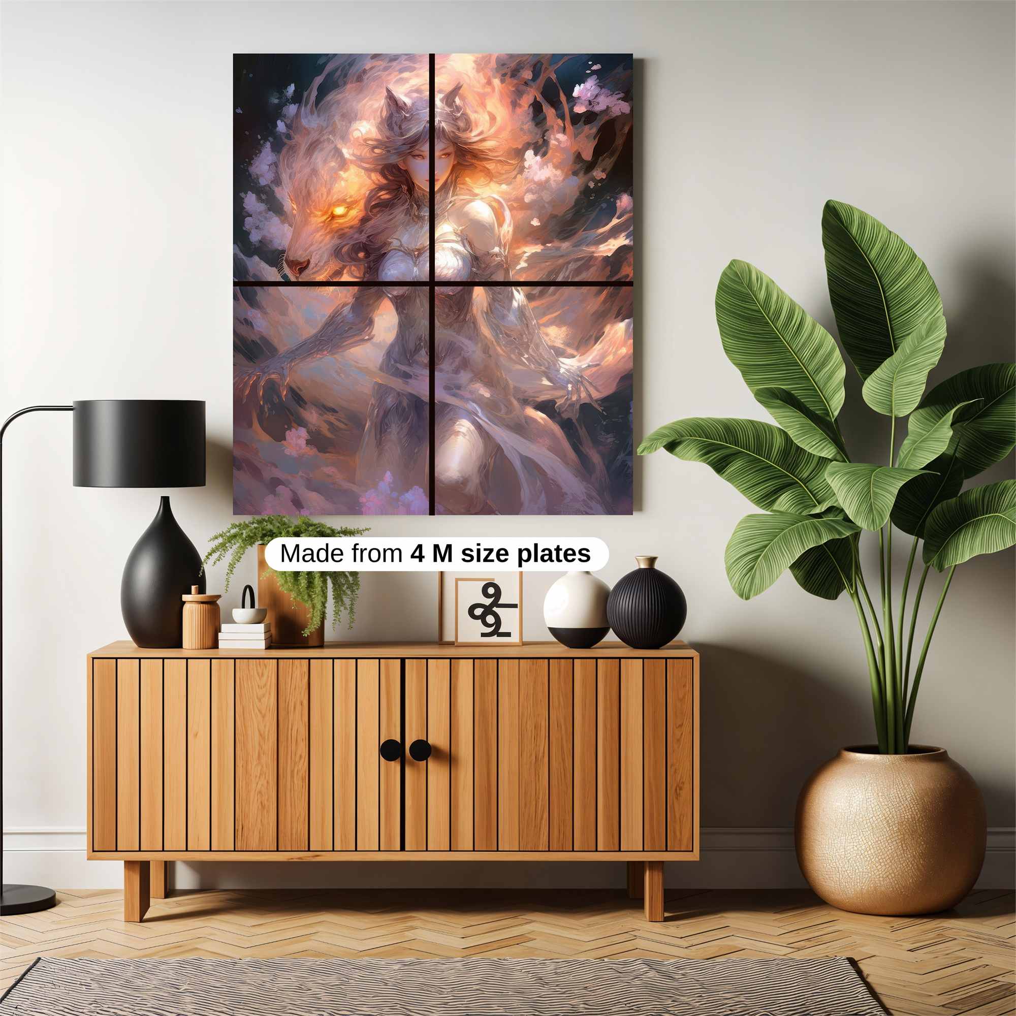 Wolf Radiance Safe Wall Magnetic / M