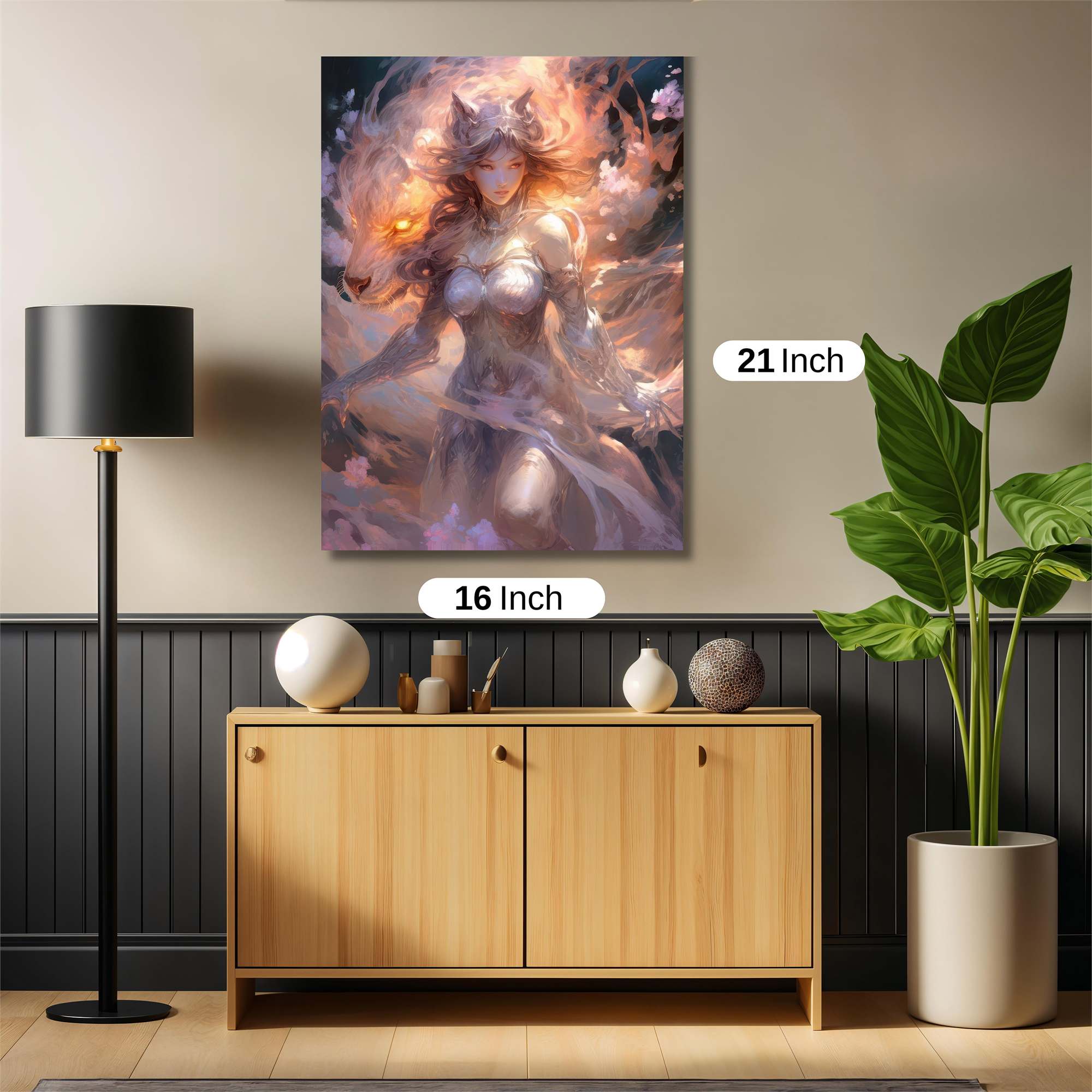 Wolf Radiance Safe Wall Magnetic / M
