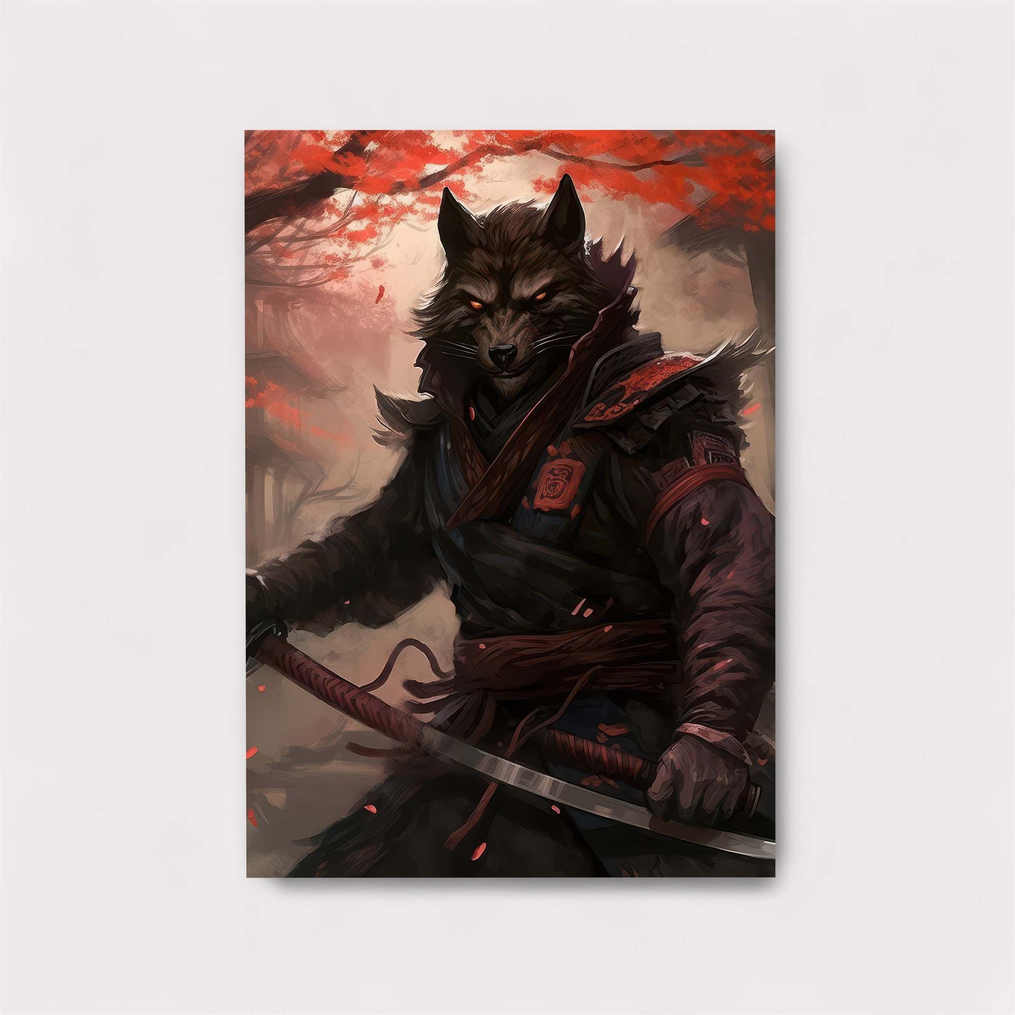 Wolf Samurai Safe Wall Magnetic / M
