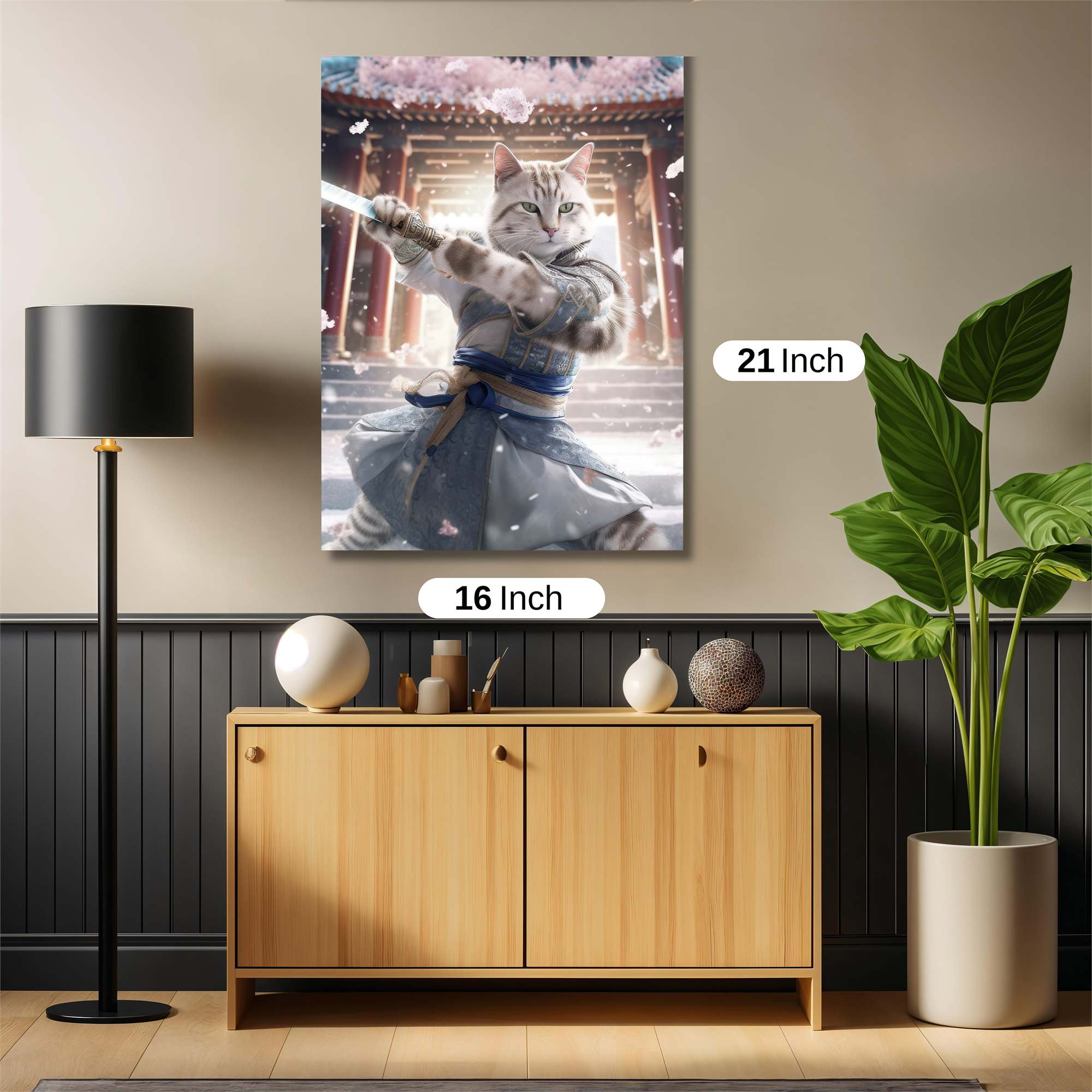 Samurai Serenity Safe Wall Magnetic / M