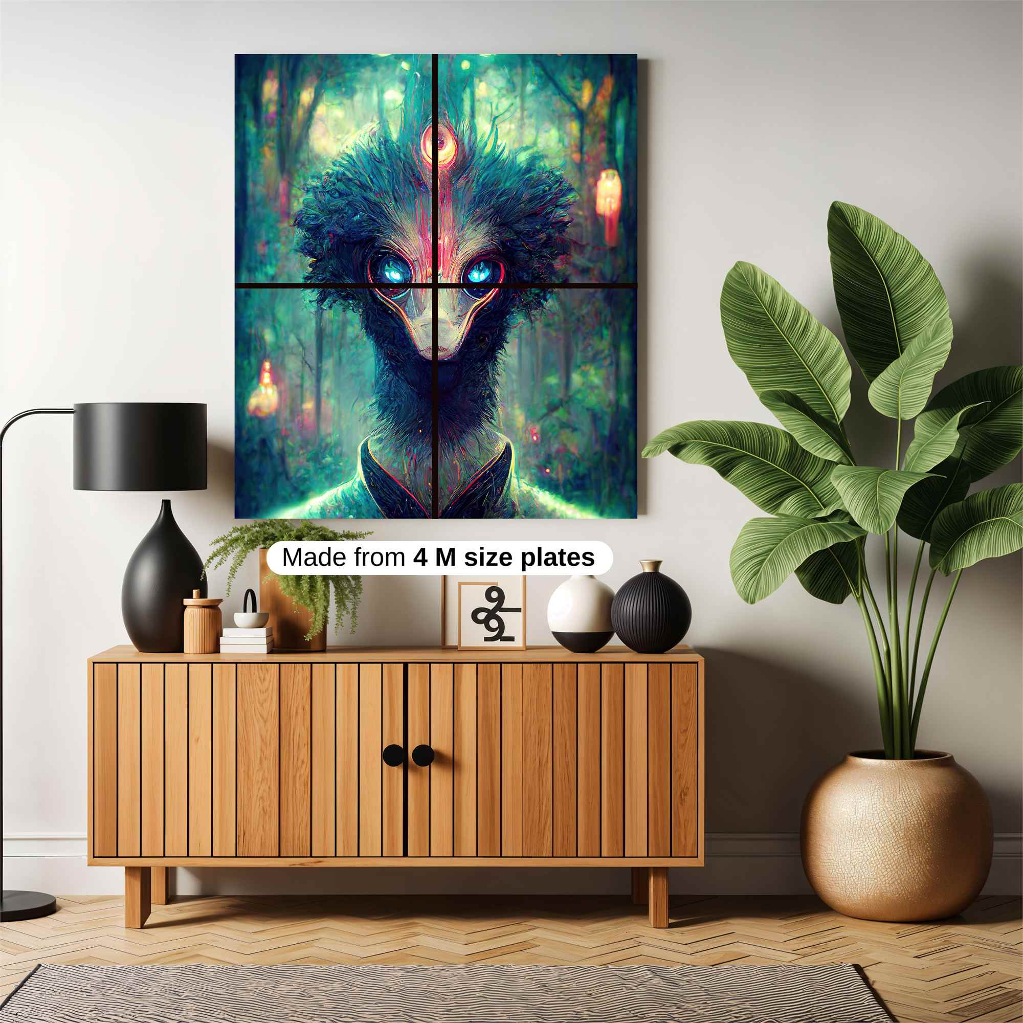 Alien Serenity Safe Wall Magnetic / M