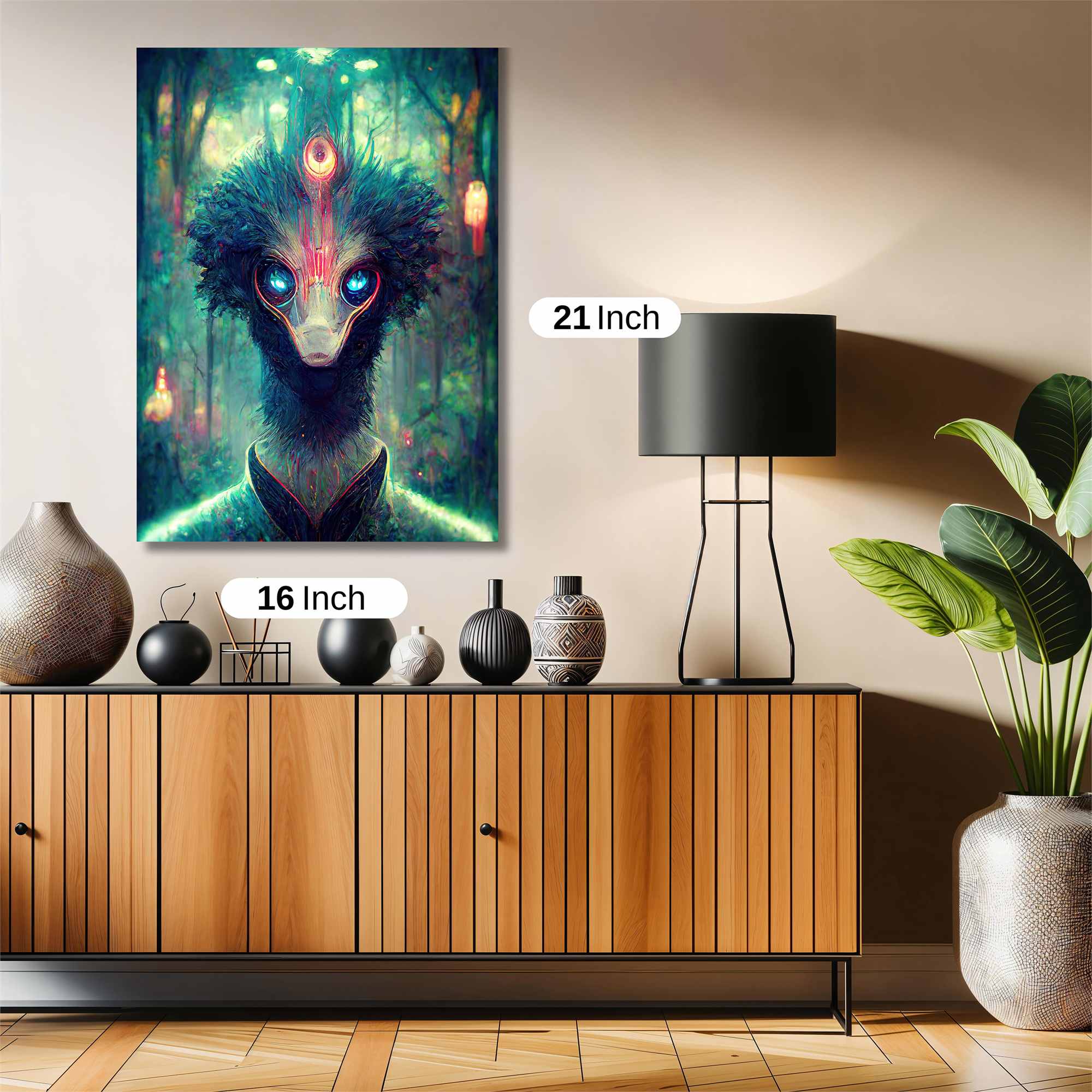 Alien Serenity Safe Wall Magnetic / M