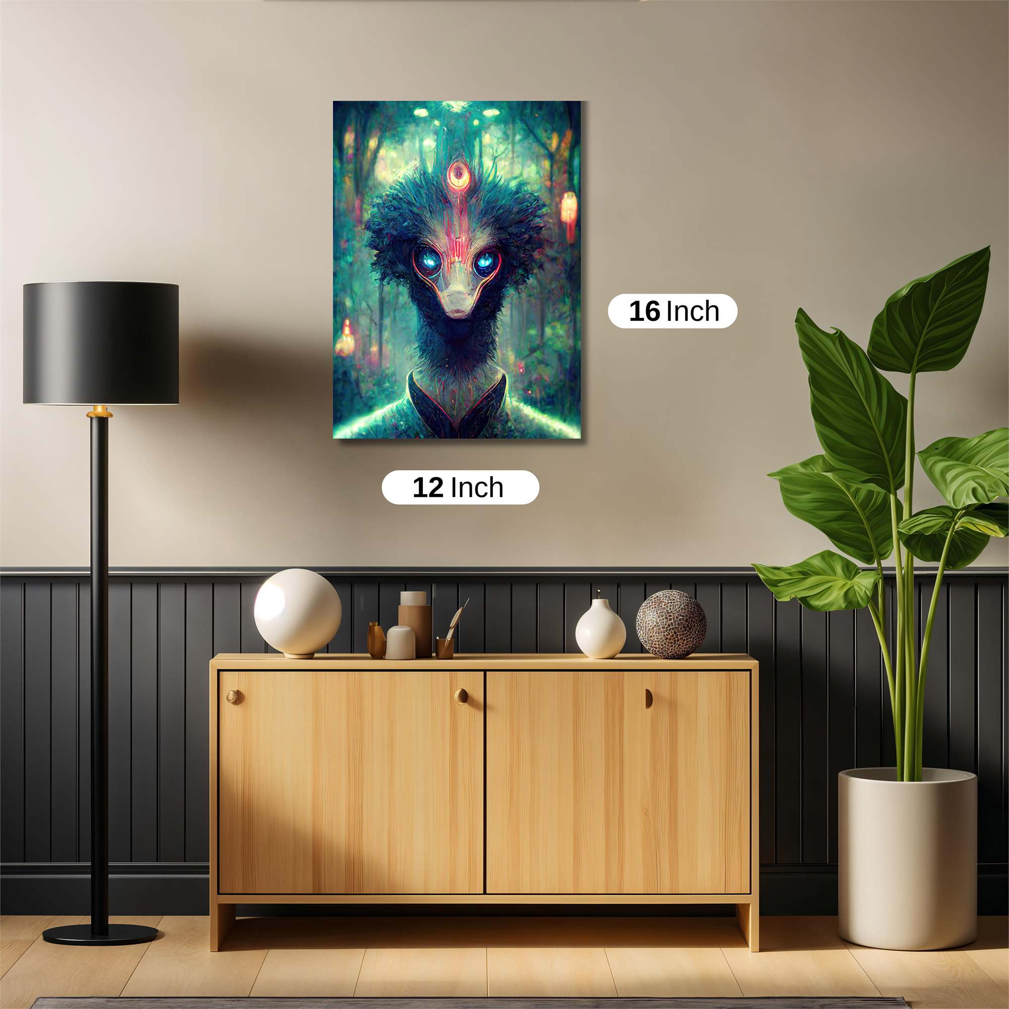 Alien Serenity Safe Wall Magnetic / M