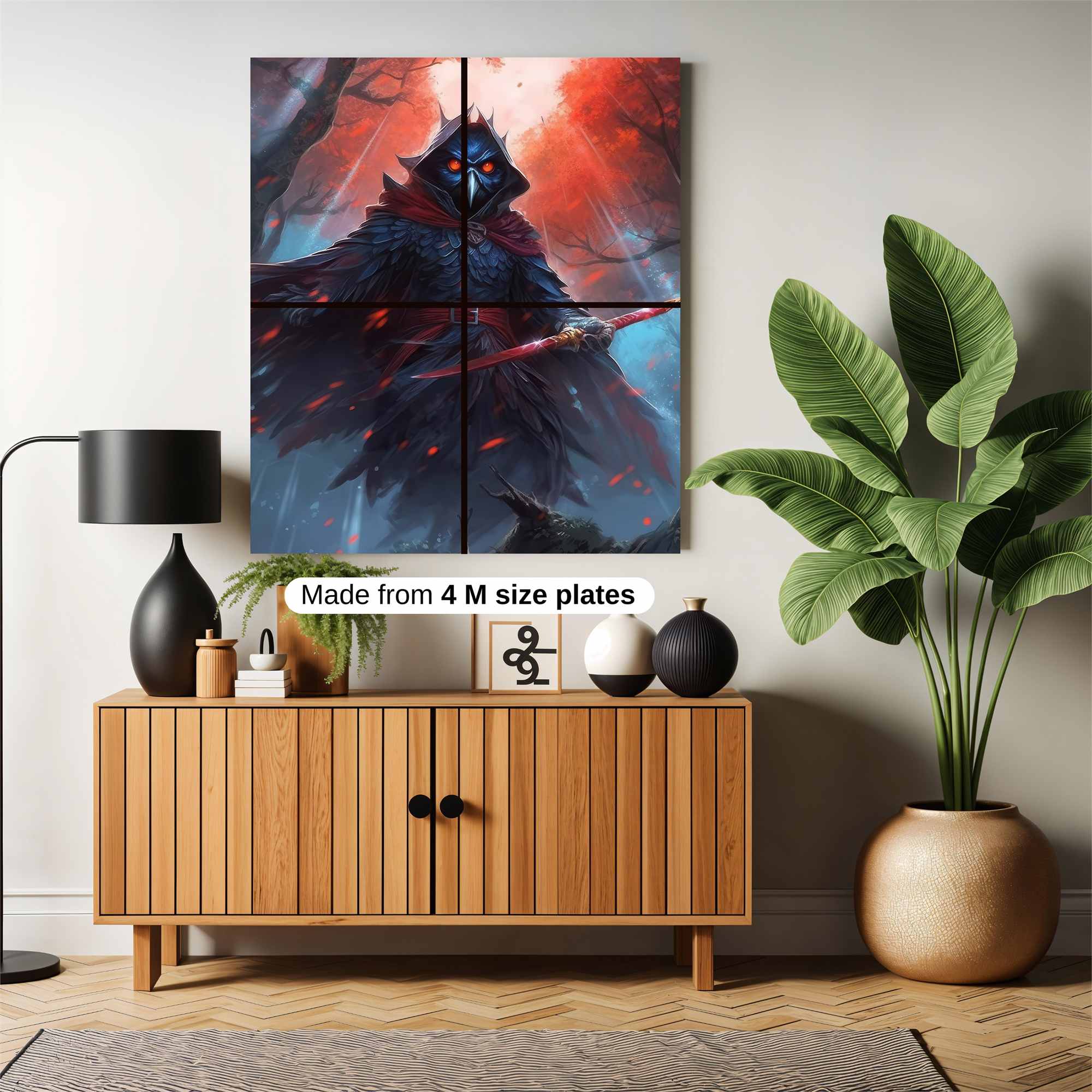 Raven Menace Safe Wall Magnetic / M